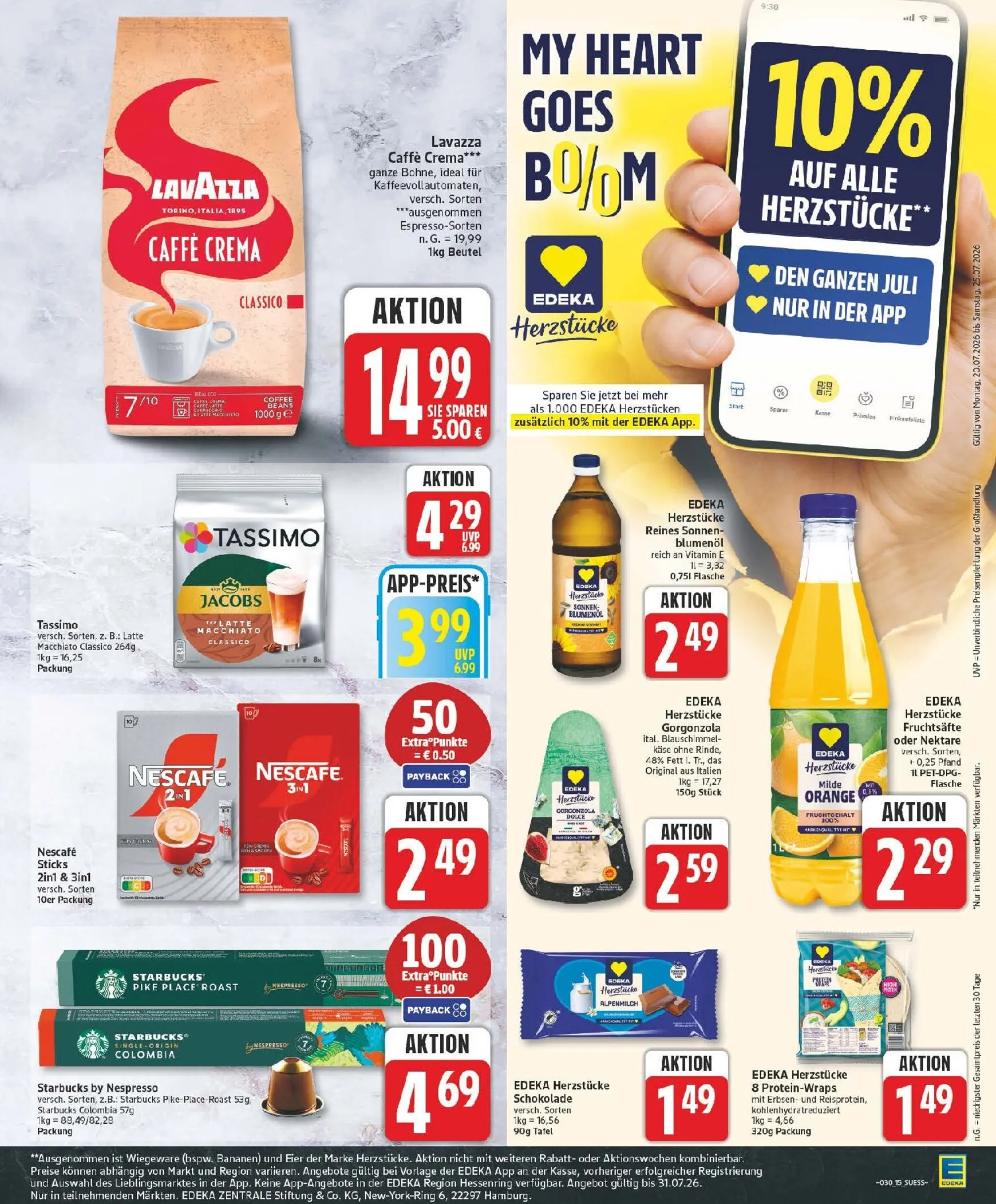 Edeka Prospekt nächste Woche – von Montag 20.07.2026 bis Samstag 25.07.2026 von 20. Juli bis 25. Juli 2026 - Prospekt seite 15