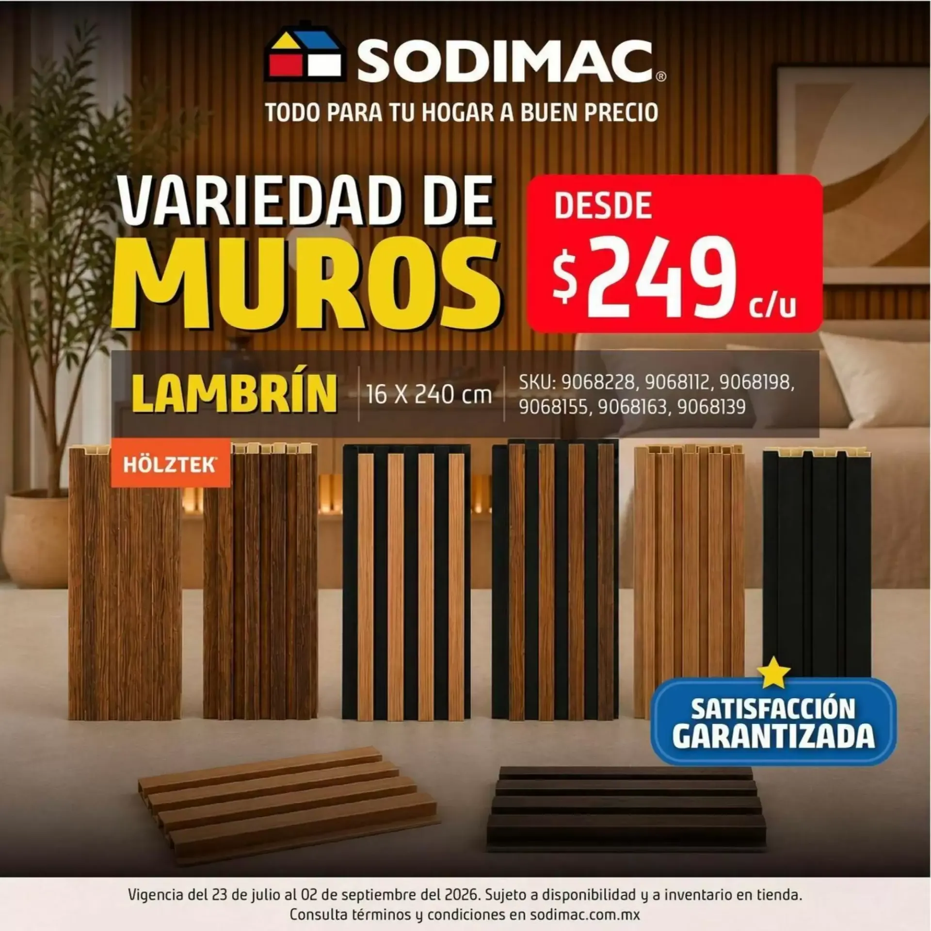 Catálogo de Variedad de Muros Lambrín 23 de julio al 2 de septiembre 2026 - Pagina 1
