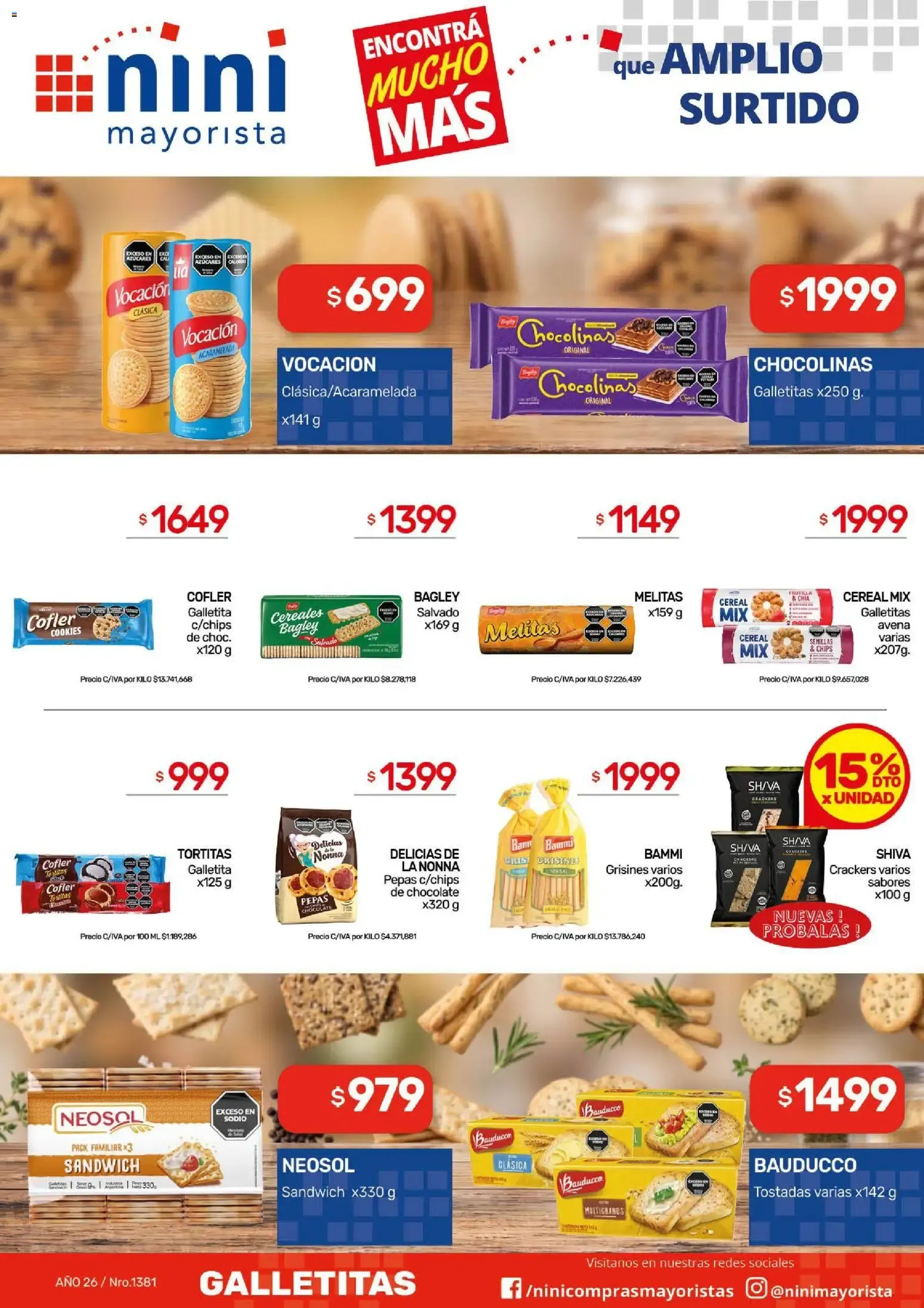 Ofertas de NINI Mayorista catálogo del 12/10/2026 - 18/10/2026 12 de octubre al 18 de octubre 2026 - Página 46 del catálogo