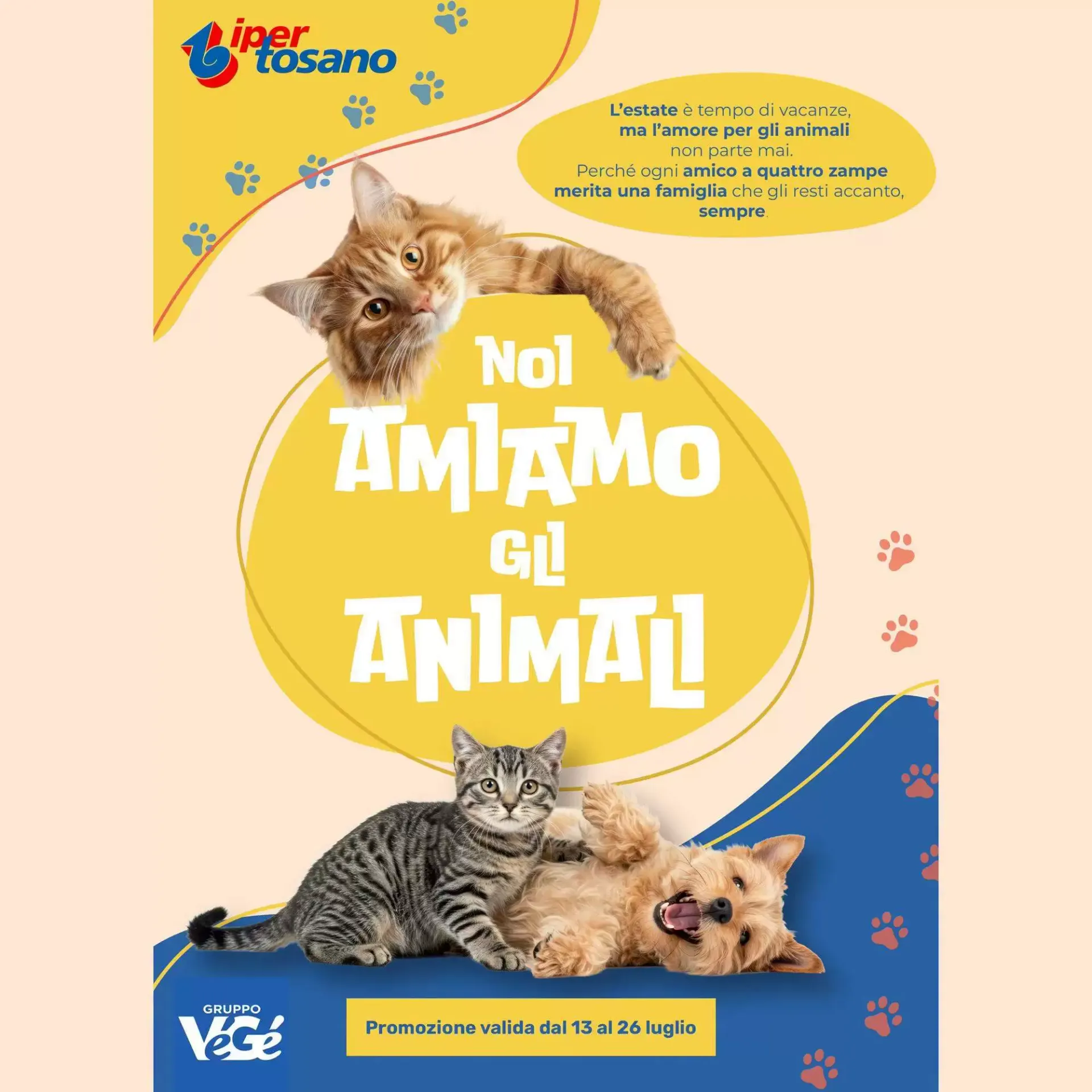 Noi Amiamo gli Animali da 13 luglio a 26 luglio di 2026 - Pagina del volantino 1