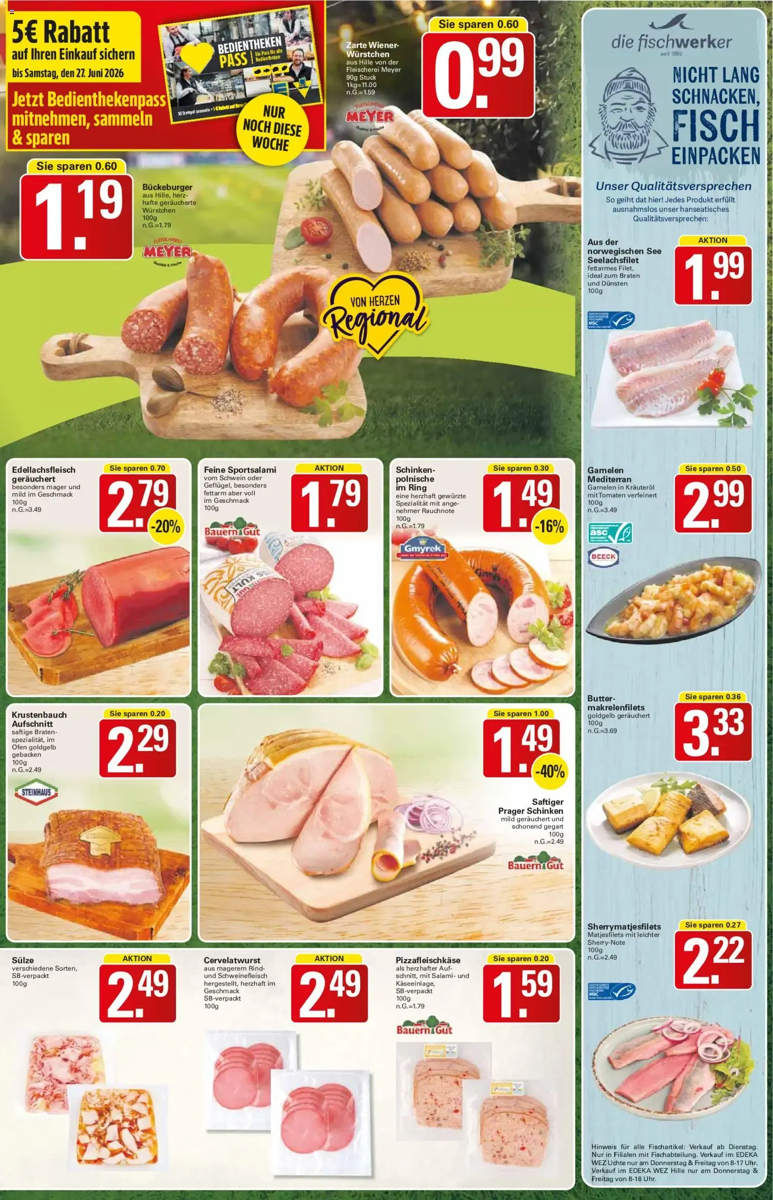 Die WEZette von 22. Juni bis 27. Juni 2026 - Prospekt seite 5