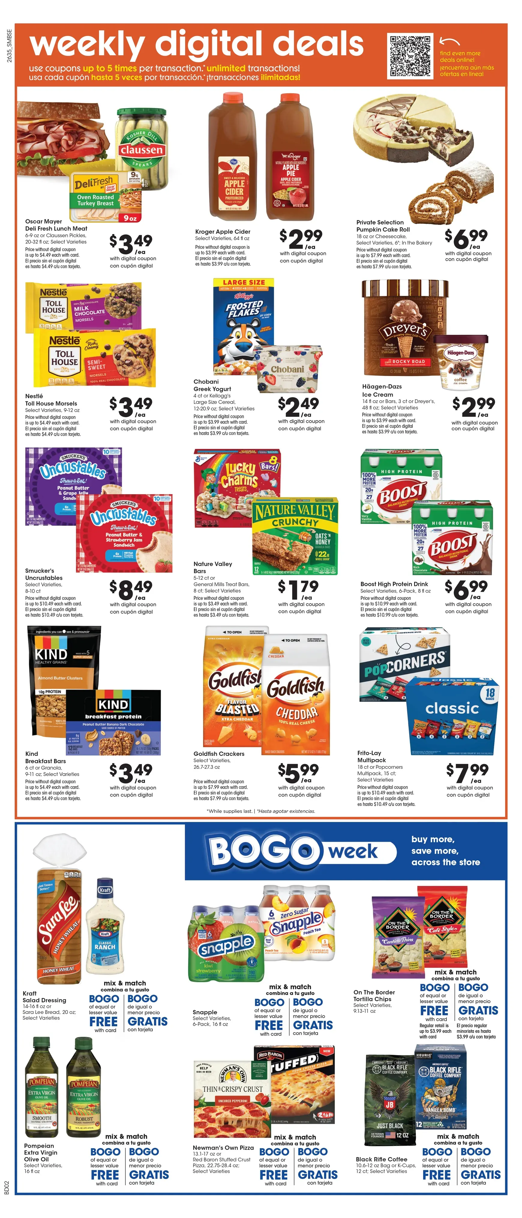 Weekly ad Current Smith's leaflet valid from Wednesday 09/30/2026 to Tuesday 10/06/2026 from September 30 to October 6 2026 - Page 8