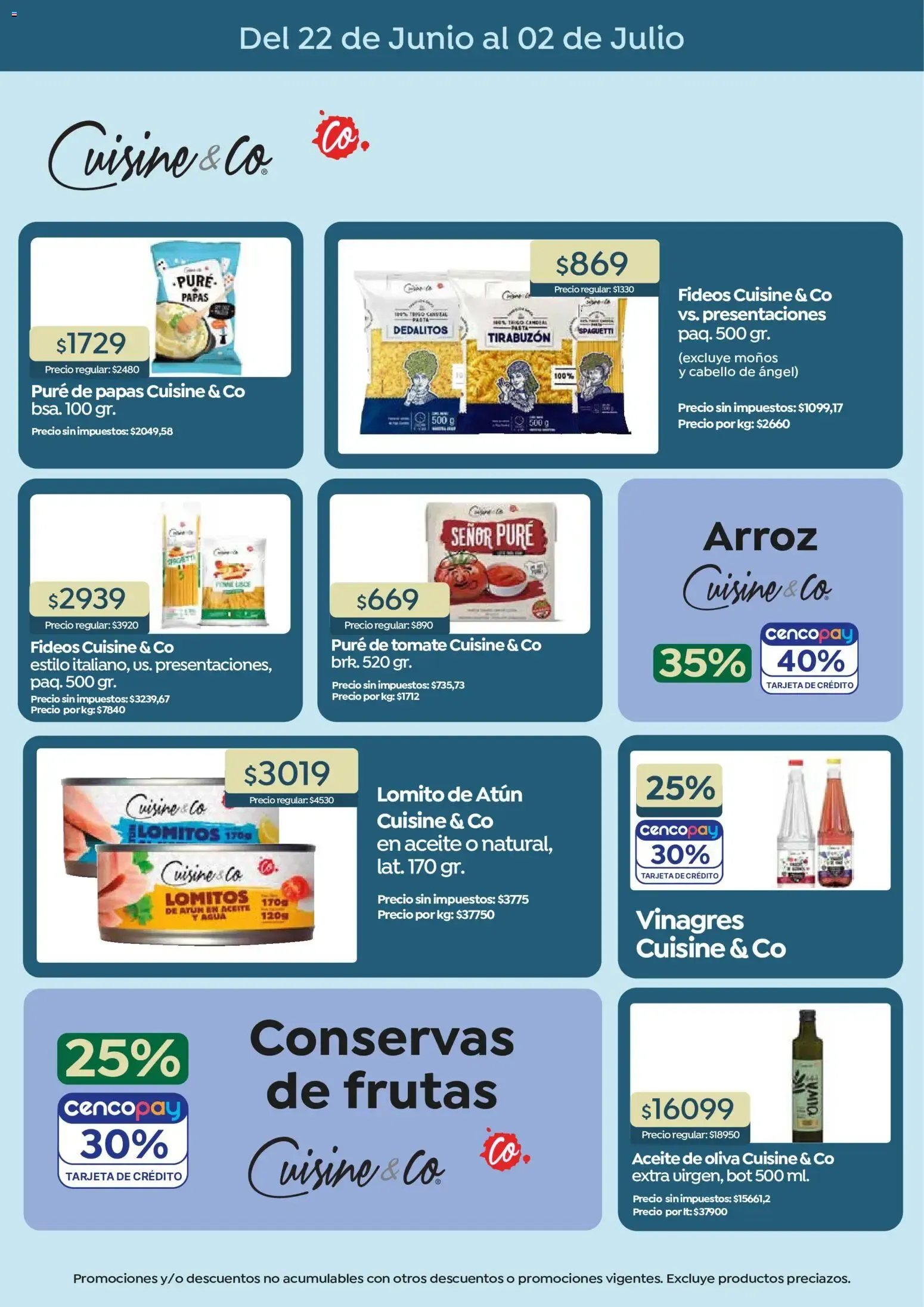 Ofertas de Vea - Folleto nacional Marca Propia Vea del 22/06/2026 - 02/07/2026 22 de junio al 2 de julio 2026 - Página 4 del catálogo