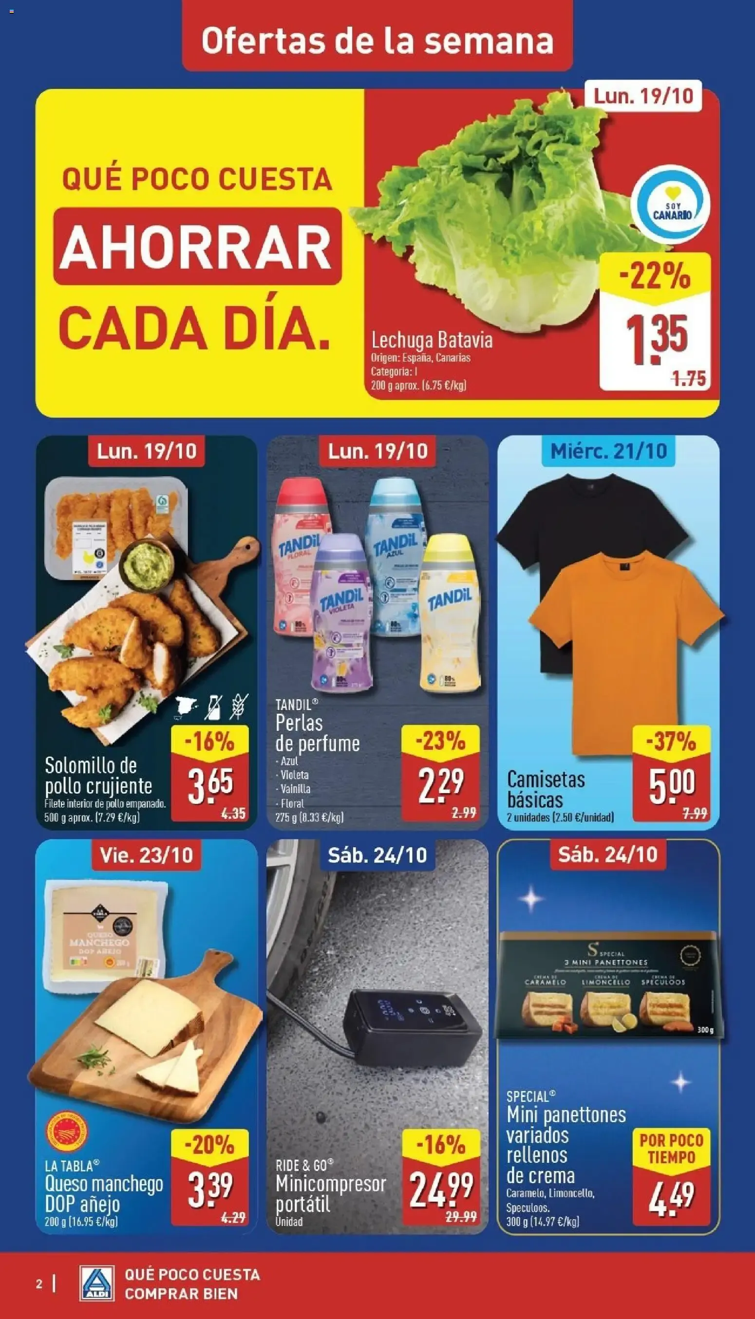 Catálogo de Aldi folleto Canarias del 19/10/2026 | Catálogo 19 de octubre al 25 de octubre 2026 - Página 2