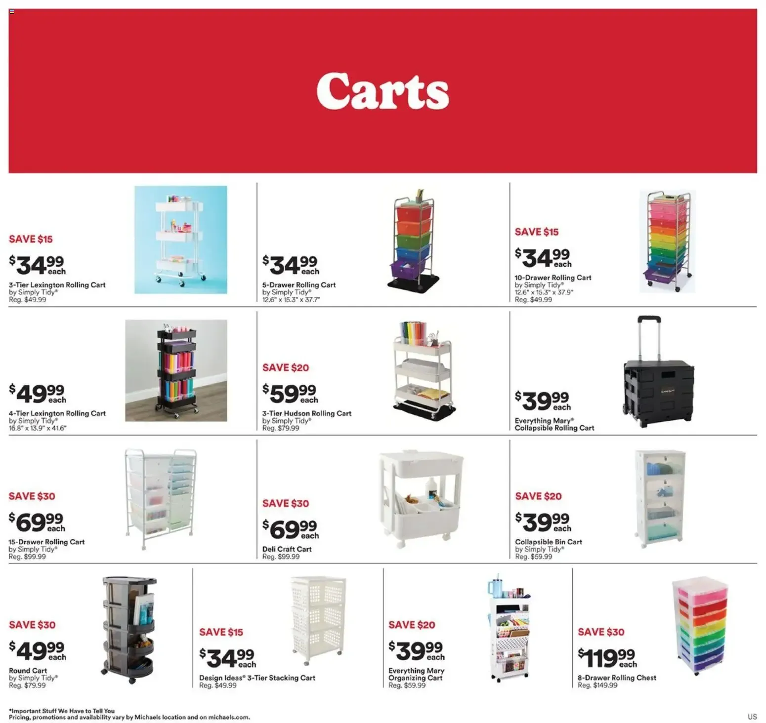 Fine Art Month at Michaels from August 23 to August 29 2026 - flyer page 3