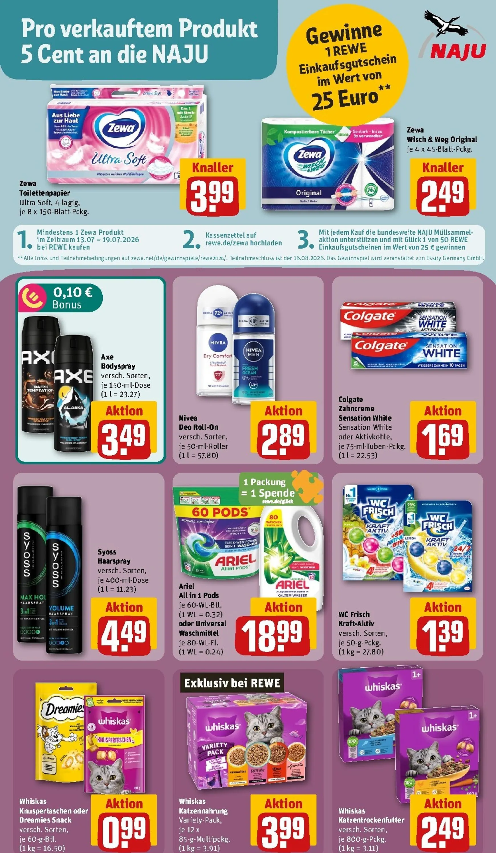 Rewe Prospekt nächste Woche – von Montag 13.07.2026 bis Sonntag 19.07.2026 von 13. Juli bis 19. Juli 2026 - Prospekt seite 24
