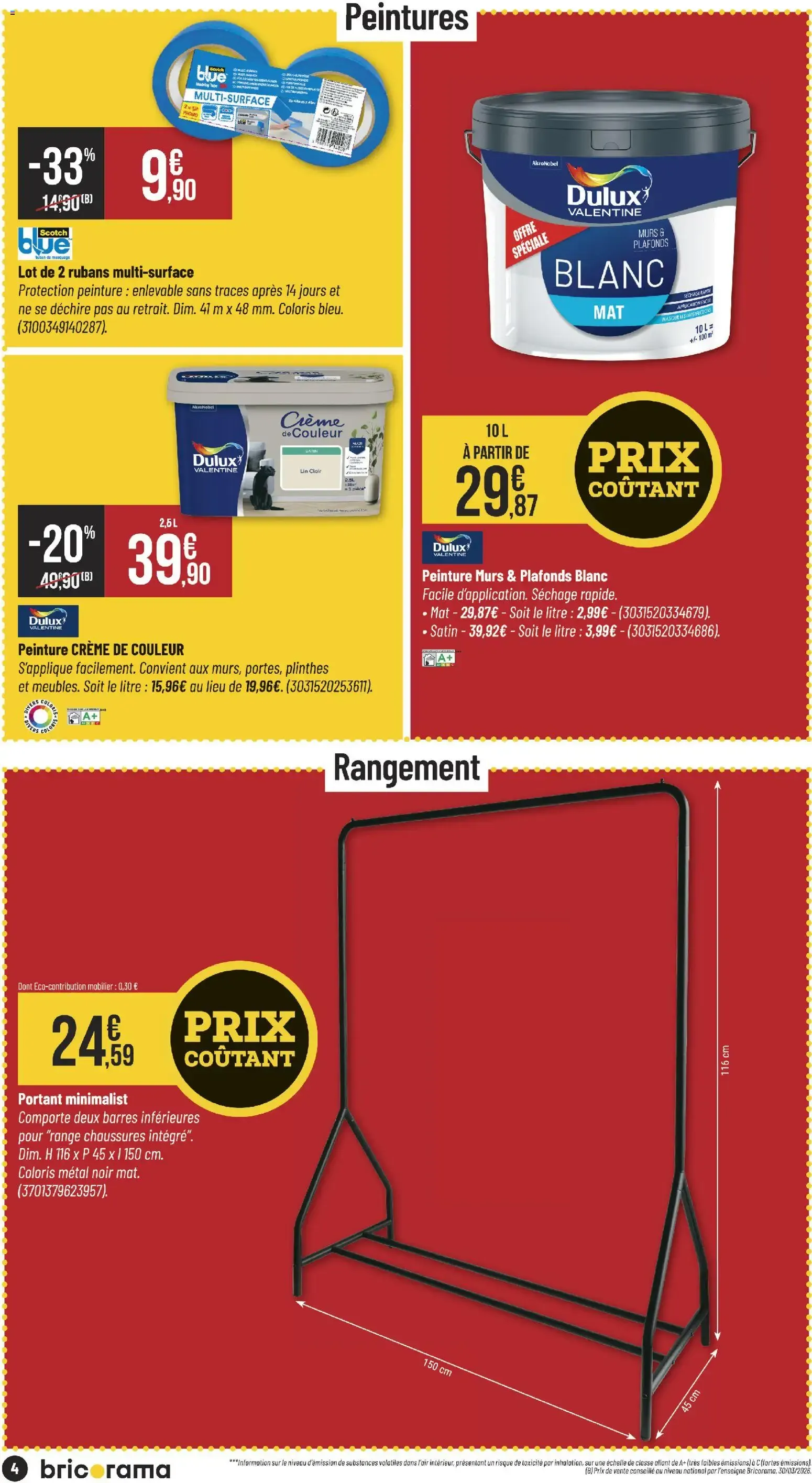 Bricorama catalogue à partir du 01/07/2026 - promo en ligne du 1 juillet au 12 juillet 2026 - Catalogue page 4