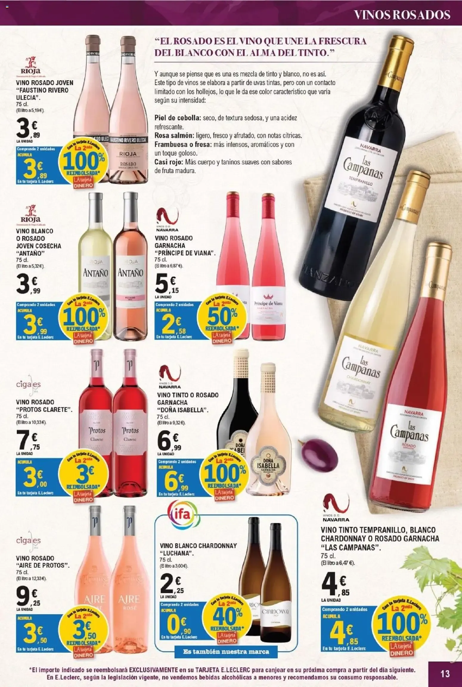 Catálogo de E.Leclerc - Feria del Vino 16 de septiembre al 4 de octubre 2026 - Página 13