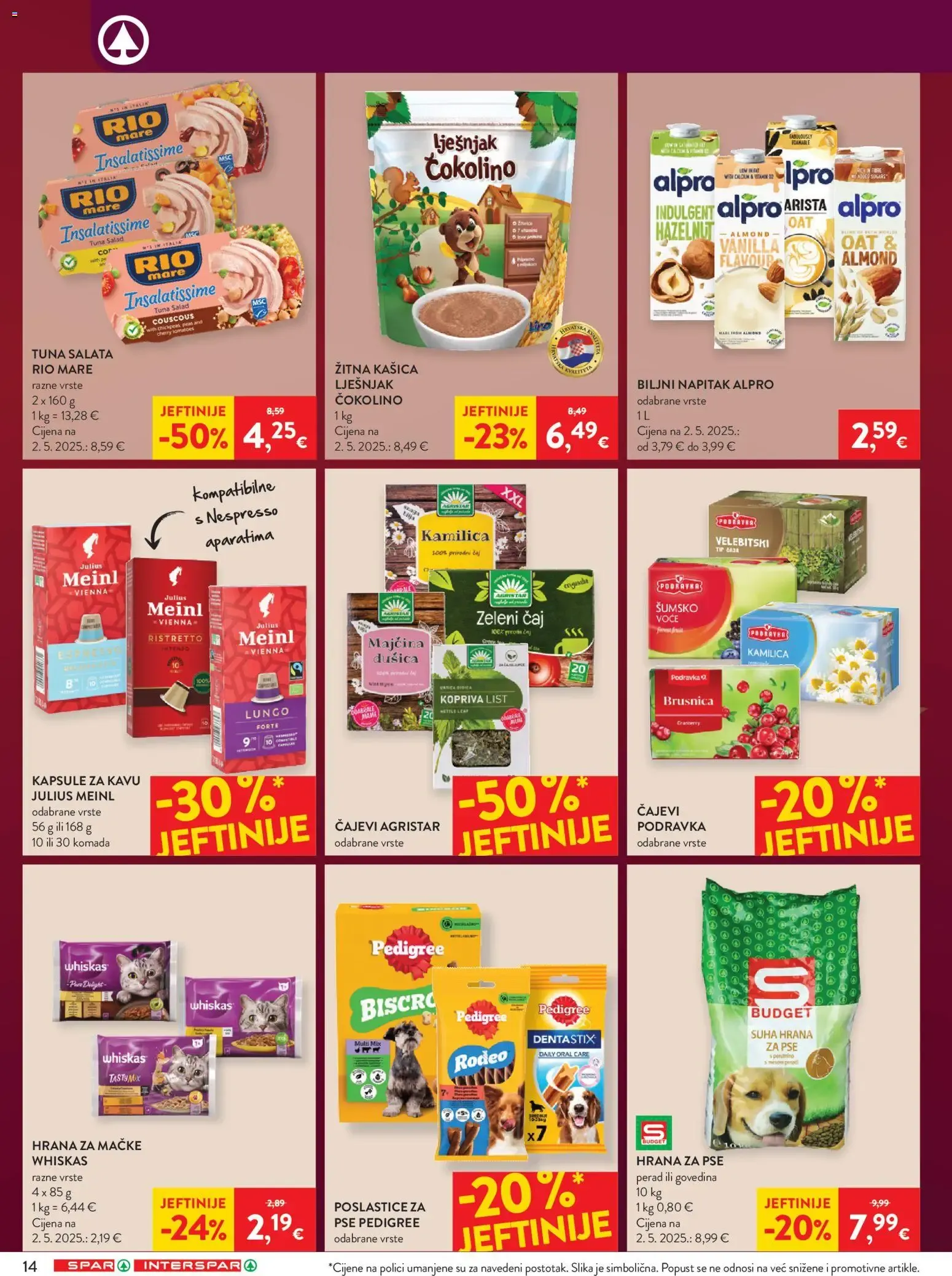 Katalog Spar Katalog novi od 30.09.2026 na listanje > letak digitalni od 30. rujna do 6. listopada 2026. - Pregled Stranica 16