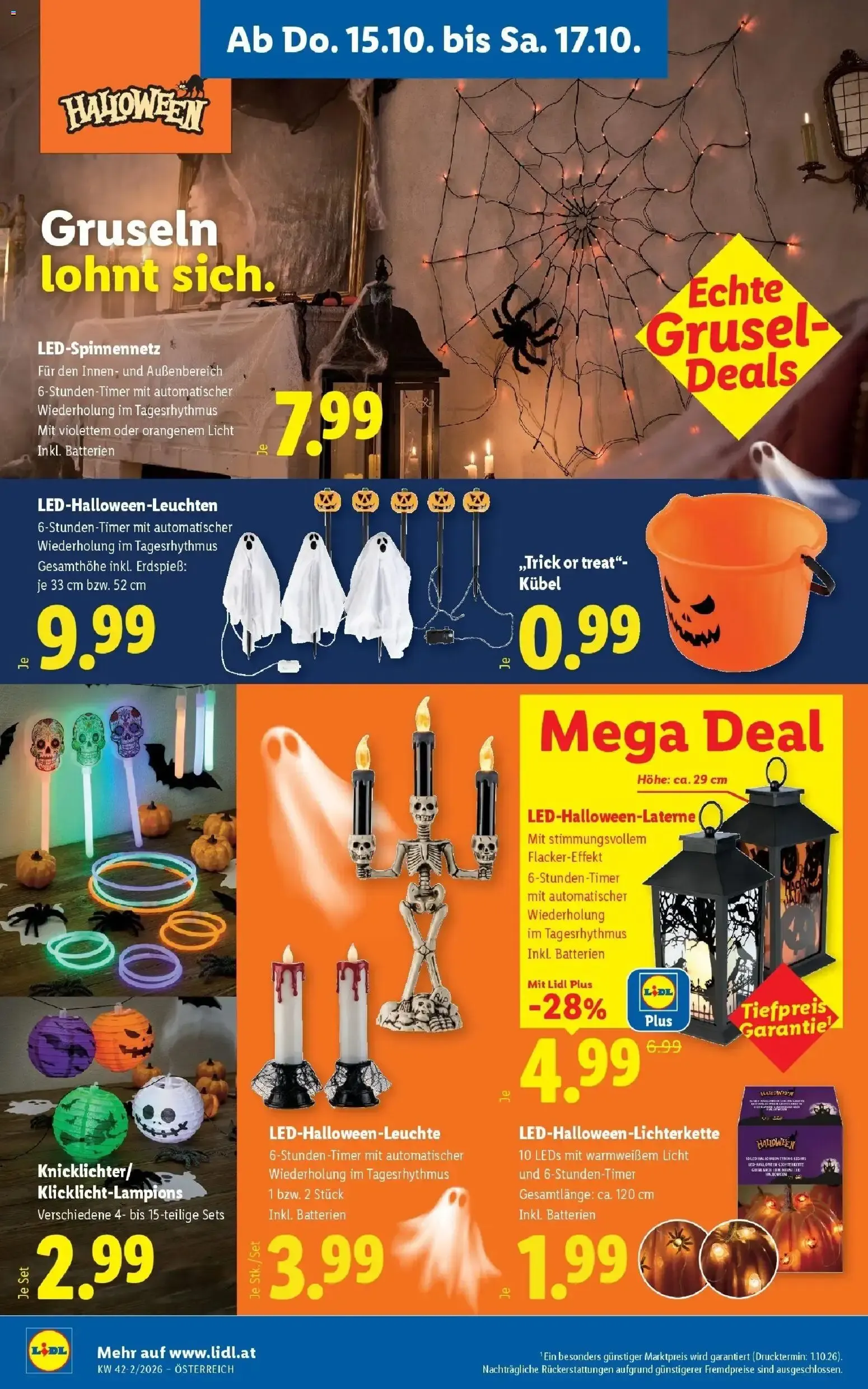 Lidl Aktion von 15. Oktober bis 17. Oktober 2026 - Flugblätt seite 22