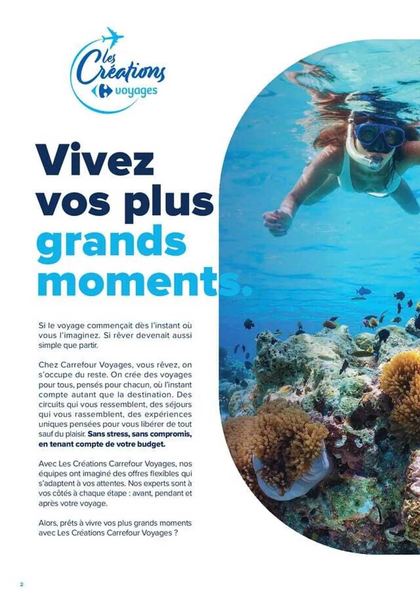 Les Créations Voyages - Rêvé par vous, créé par nous du 1 septembre au 31 mars 2027 - Catalogue page 2