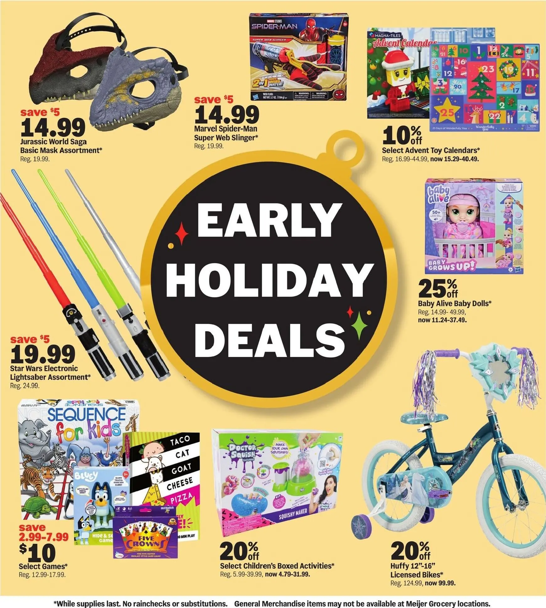 Weekly ad Future Meijer - Early Holiday Deals flyer valid from Wednesday 10/14/2026 to Tuesday 10/20/2026 from October 14 to October 20 2026 - Page 2