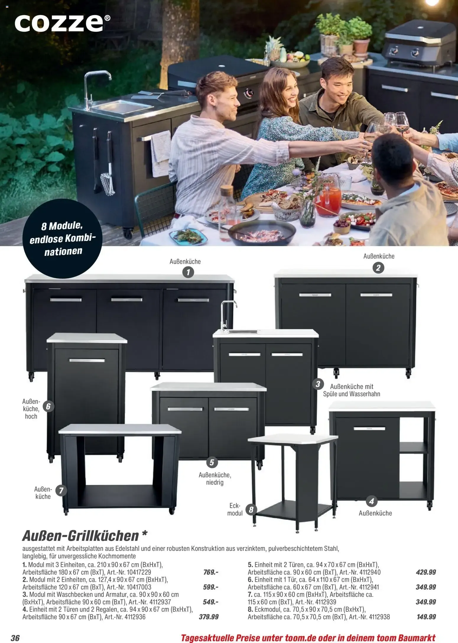 Toom Baumarkt Grills & Zubehör 2026 vom 14.02.2026 – Angebote online von 14. Februar bis 31. Dezember 2026 - Prospekt seite 35