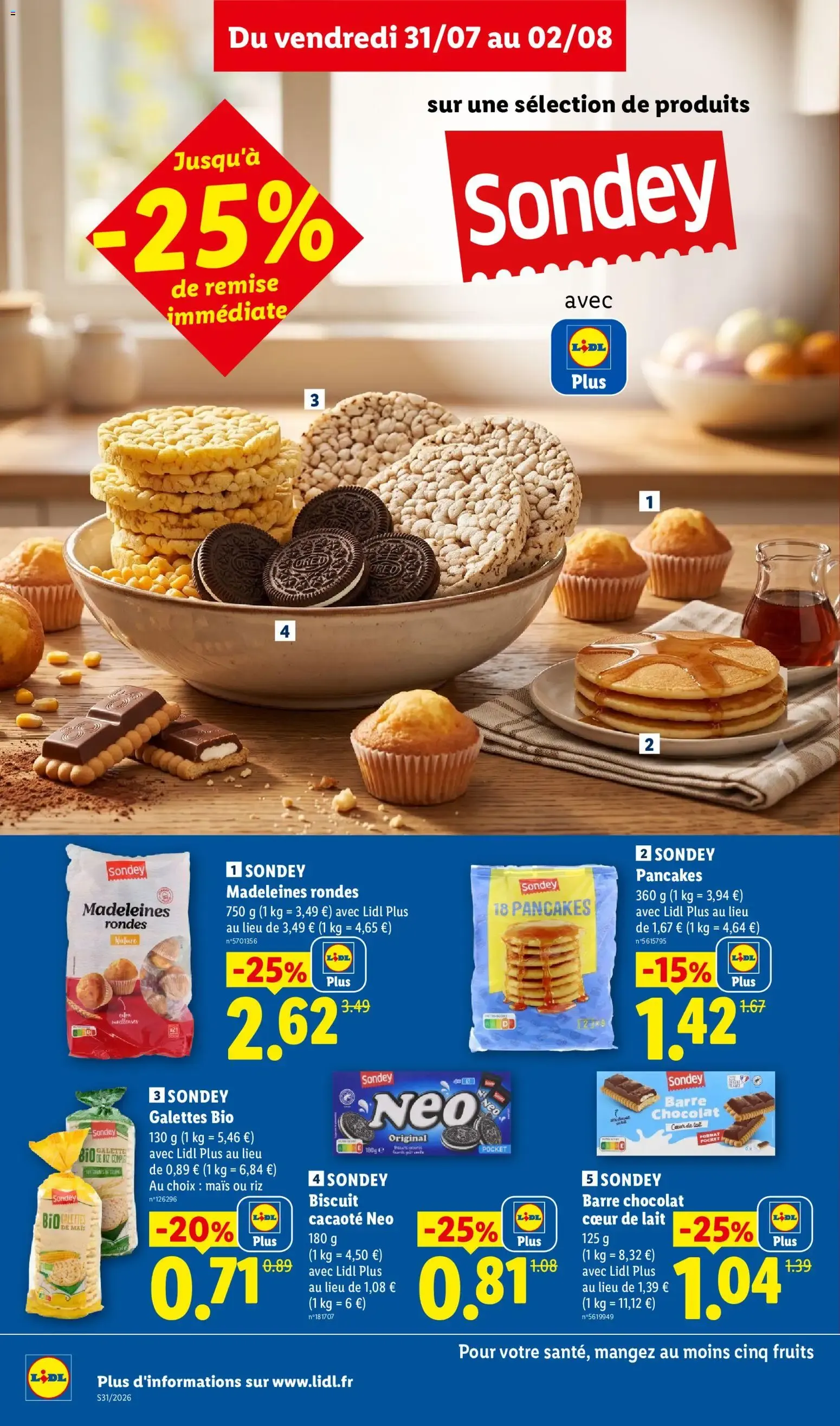 LIDL L'été des Marques du 30 juillet au 5 août 2026 - Catalogue page 14
