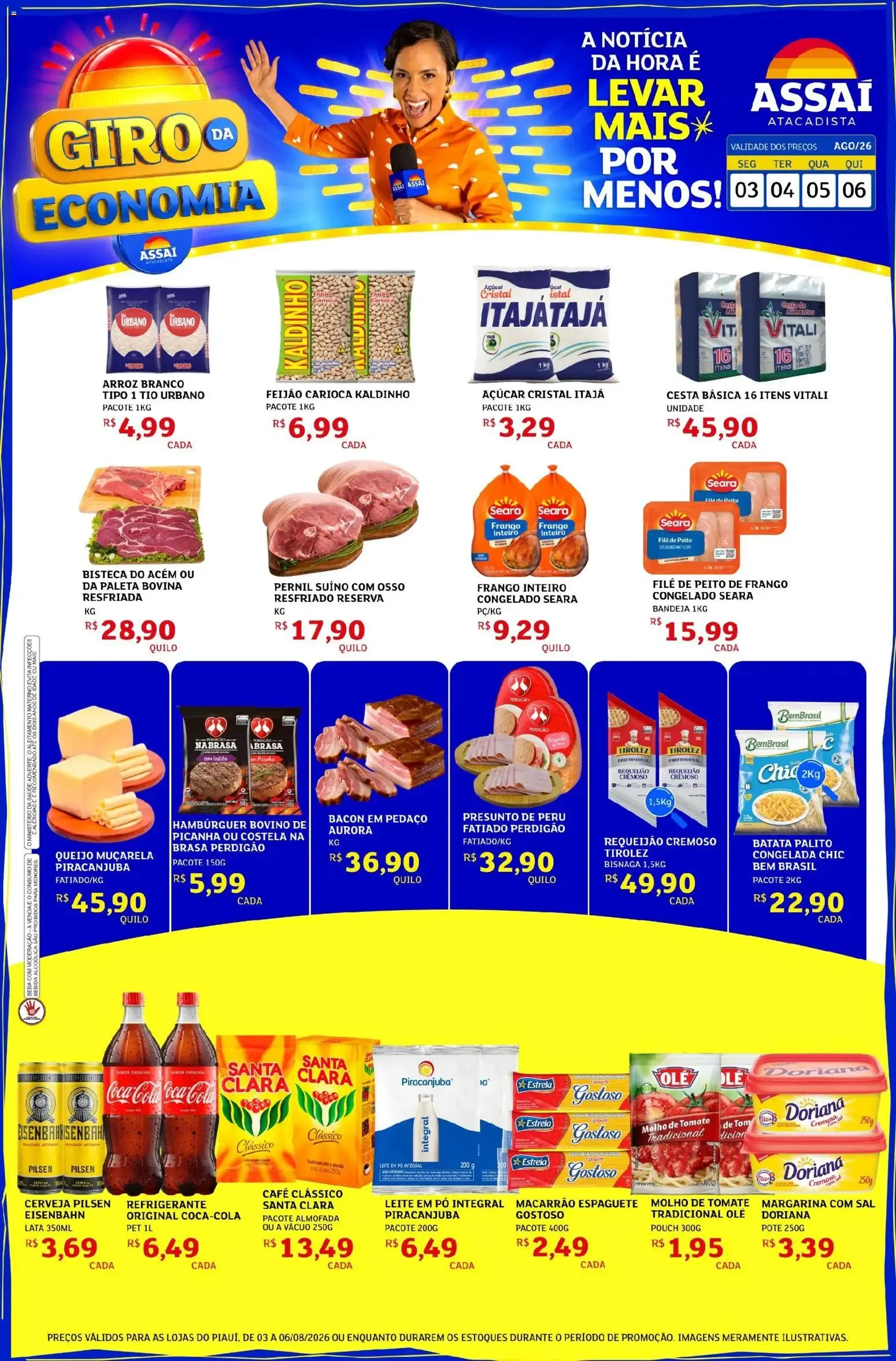 Encarte de Giro da Economia 3 de agosto até 6 de agosto 2026 - Pagina 1