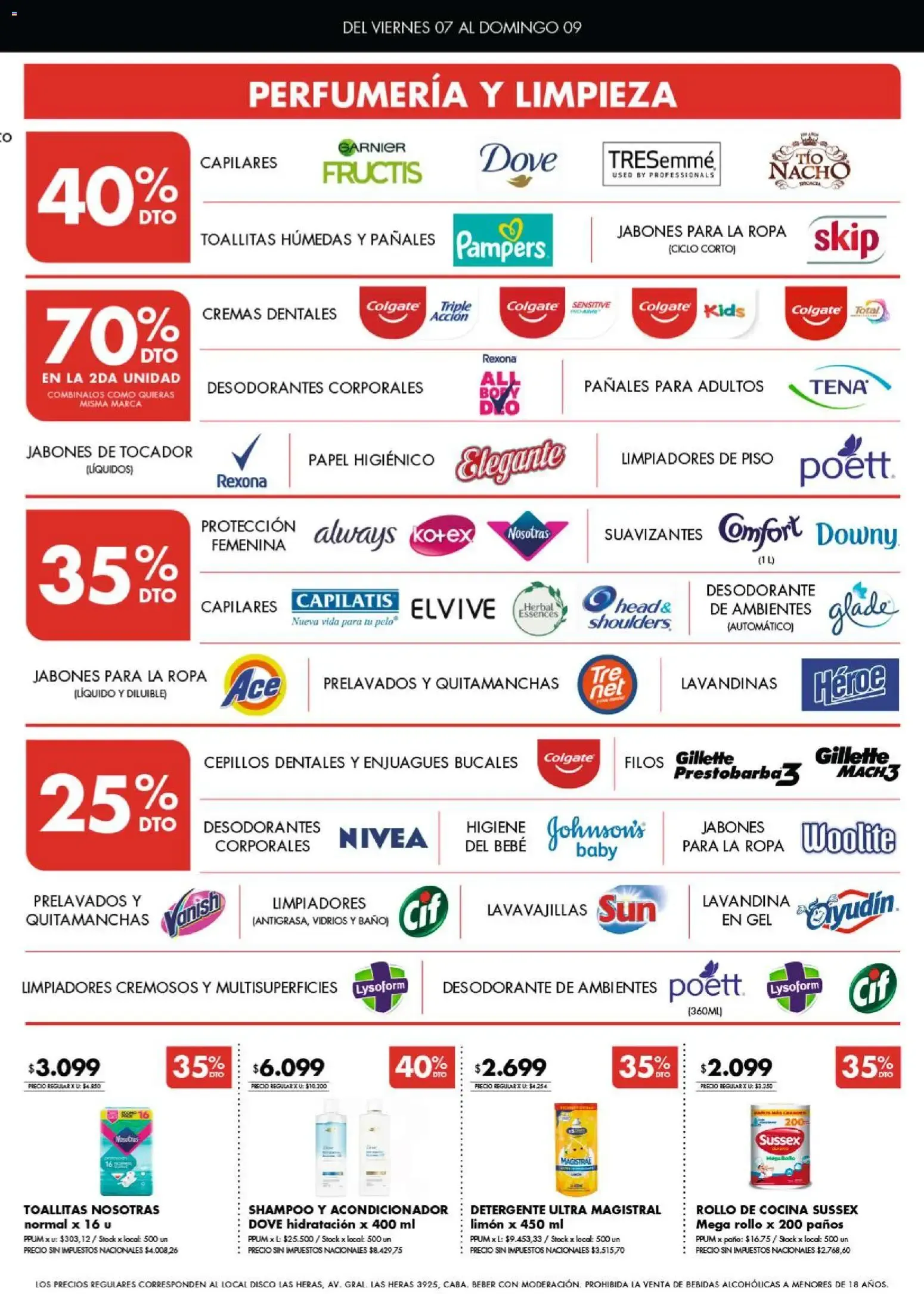 Ofertas de Disco - Ofertas Bs. As. y Santa Fé del 07/08/2026 - 09/08/2026 7 de agosto al 9 de agosto 2026 - Página 6 del catálogo