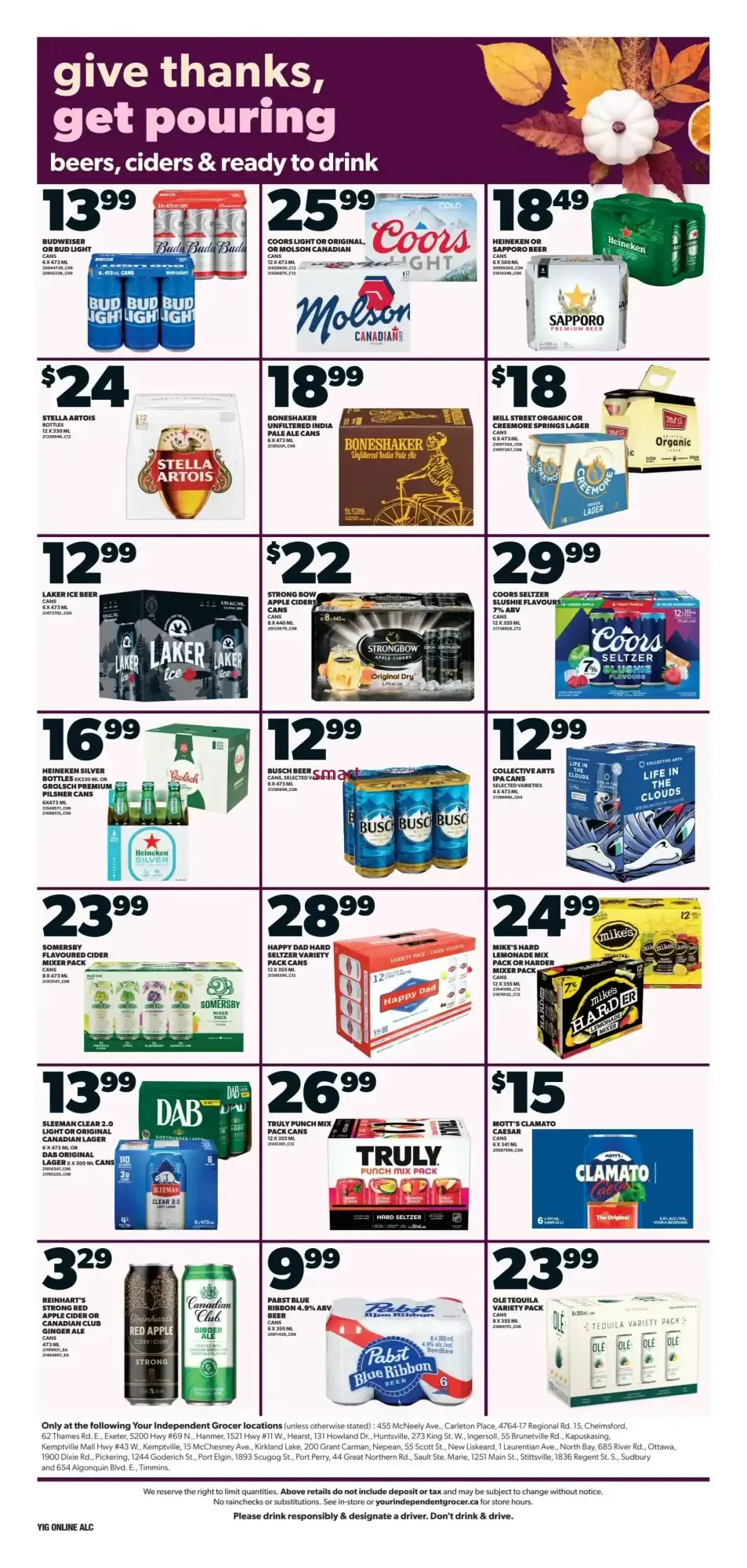 Independent Grocer flyer week 41 from October 8 to October 14 2026 - flyer page 9
