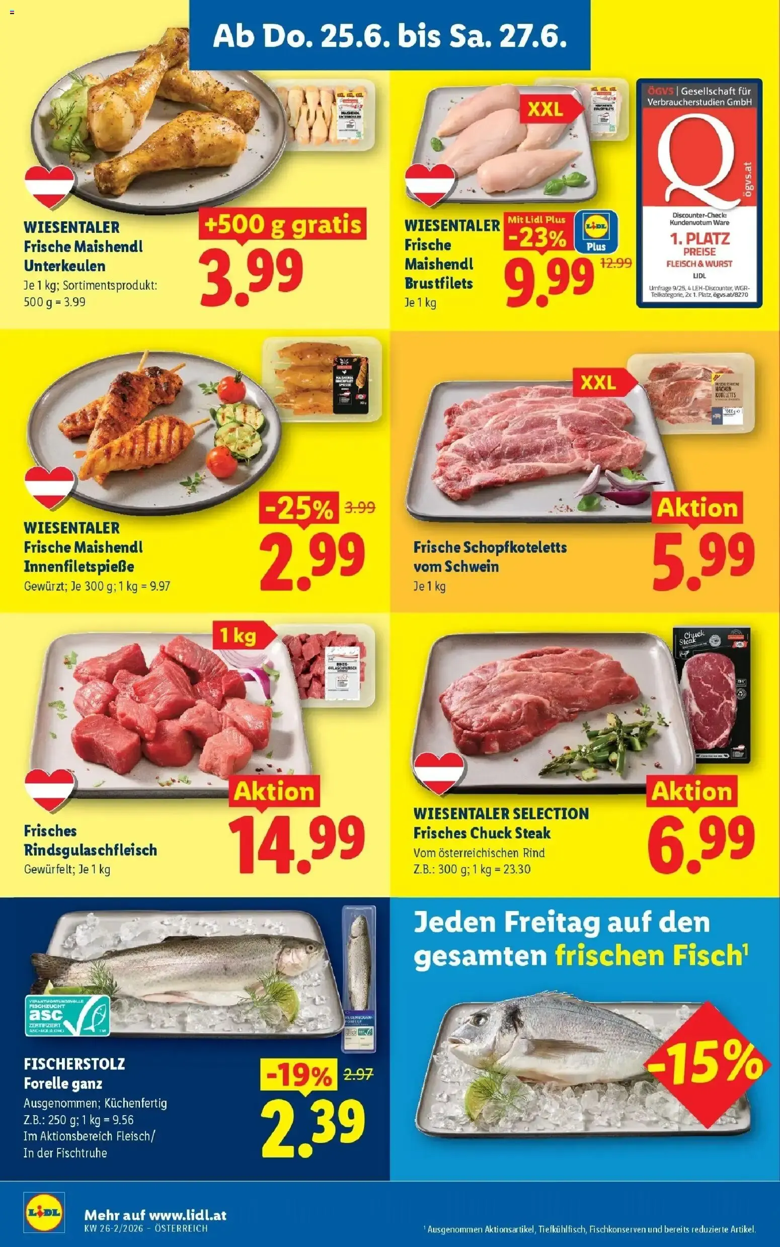 Lidl - Aktion von 25. Juni bis 27. Juni 2026 - Flugblätt seite 8
