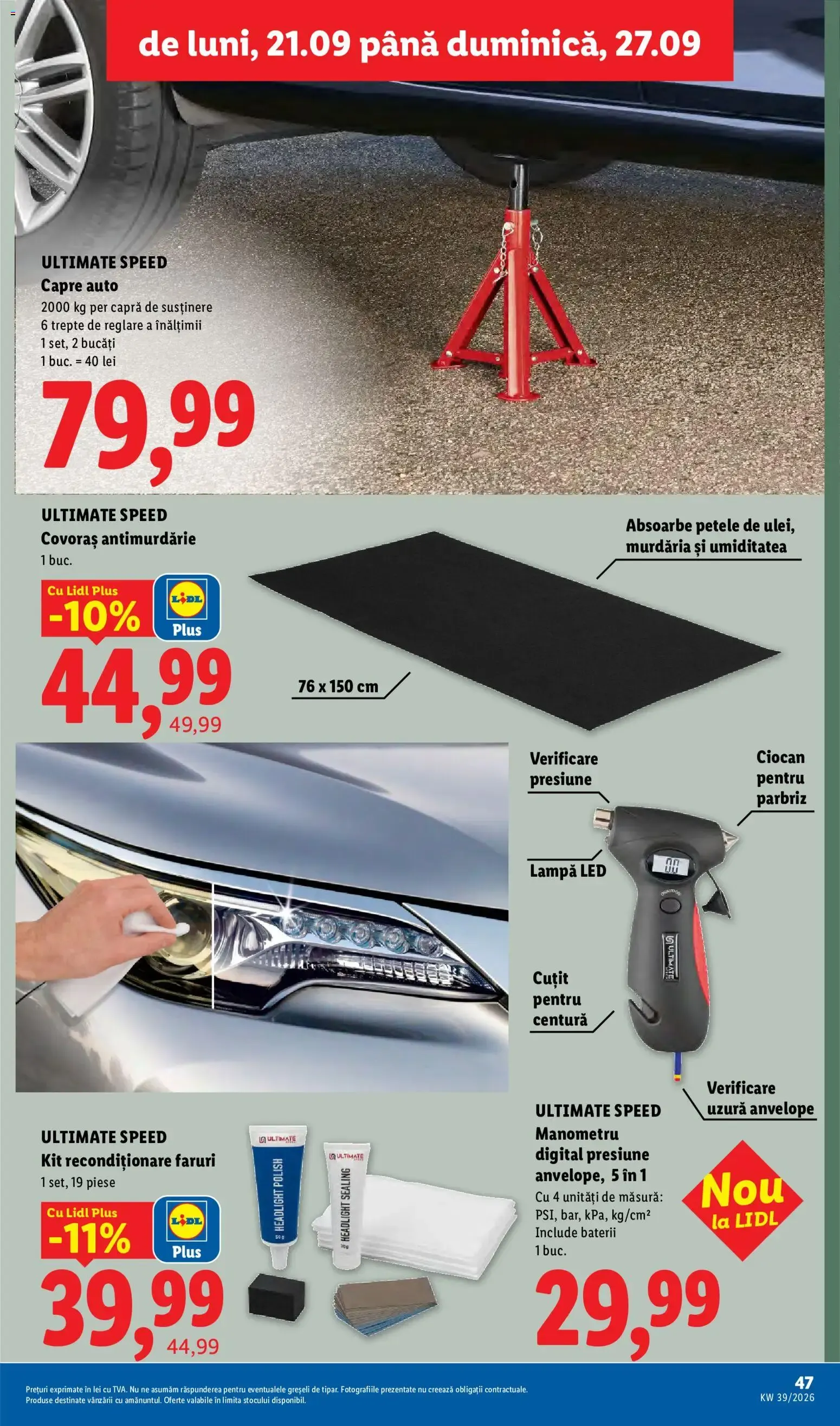 Catalog Catalog LIDL 21.09.2026 - Oferta și Revista online de la 21 septembrie până la 27 septembrie 2026 - Revista Pagina 47