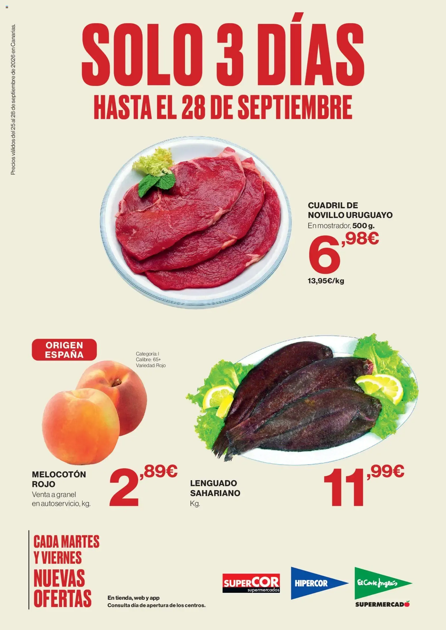 Catálogo de Supercor Canarias 25/09/2026 - 28/09/2026 25 de septiembre al 28 de septiembre 2026 - Página 1