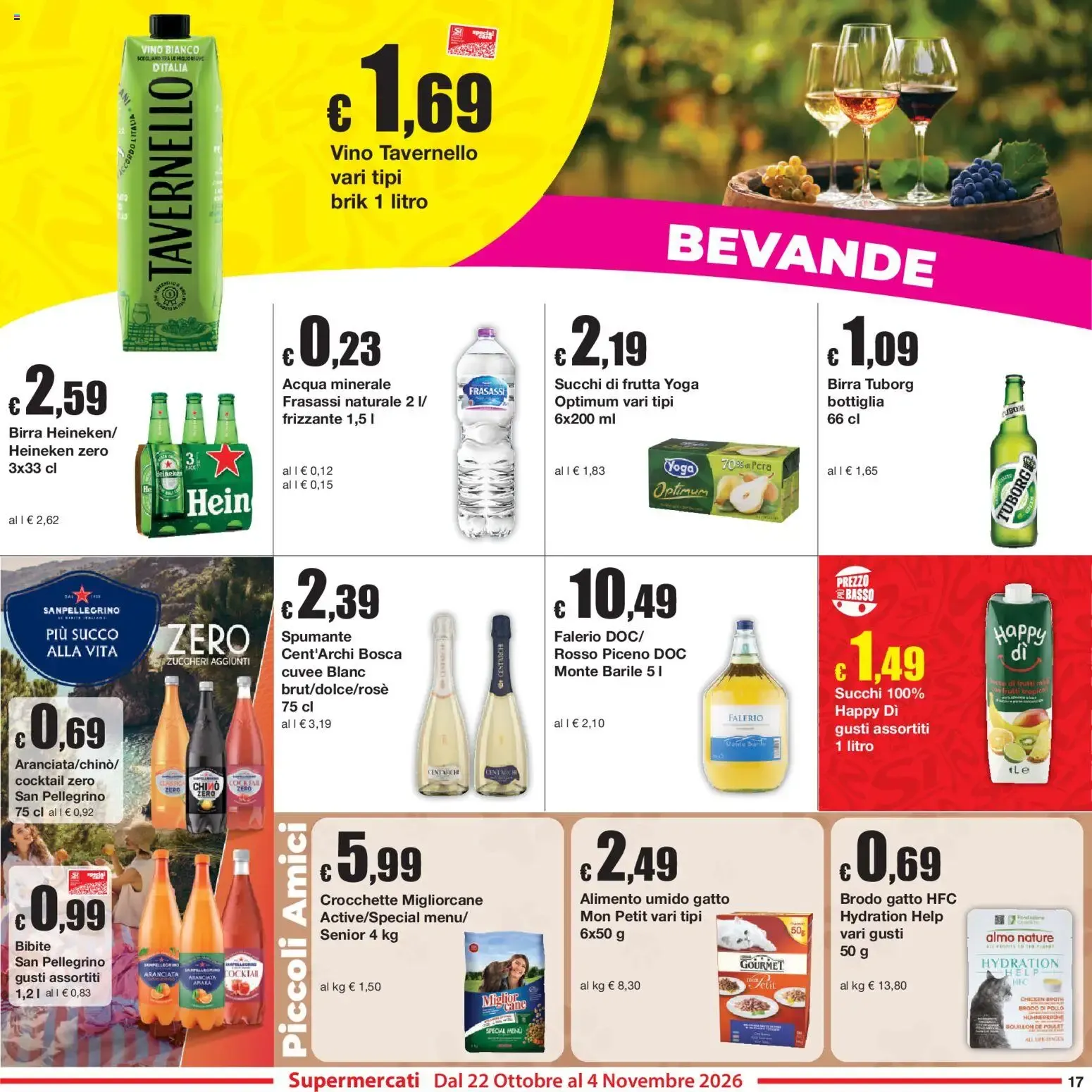 Sì con Te volantino dal 22/10/2026 - online Offerte da 22 ottobre a 4 novembre di 2026 - Pagina del volantino 17