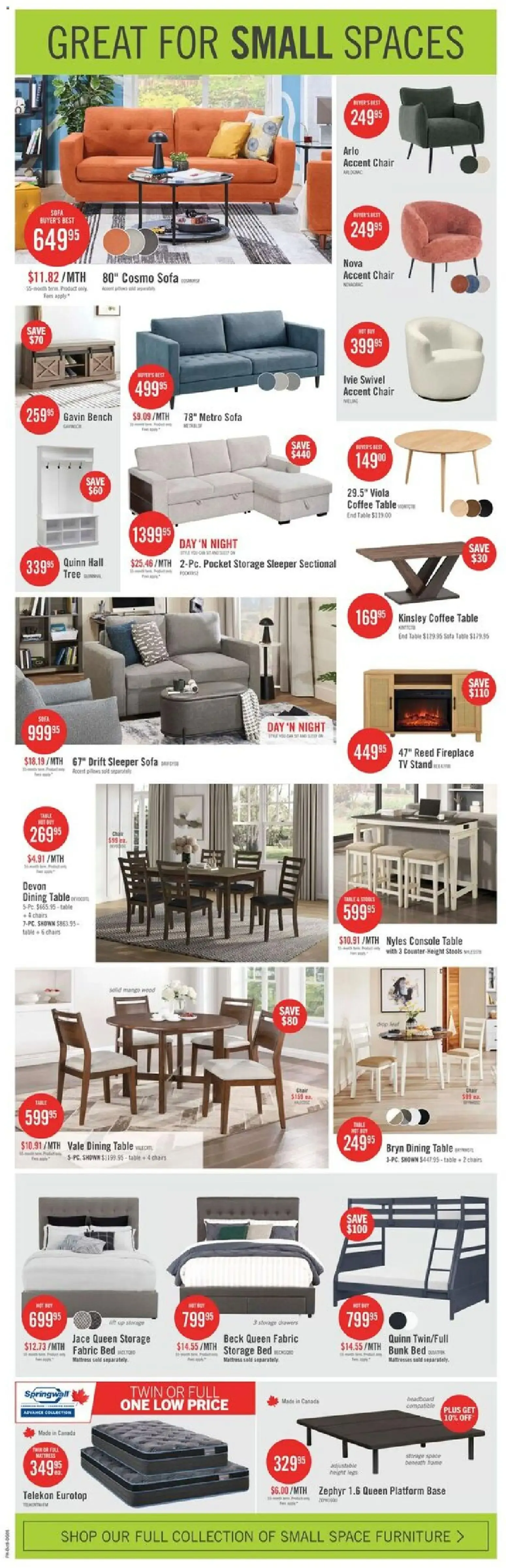 The Brick - Midnight Madness Sale from October 9 to October 12 2026 - flyer page 12