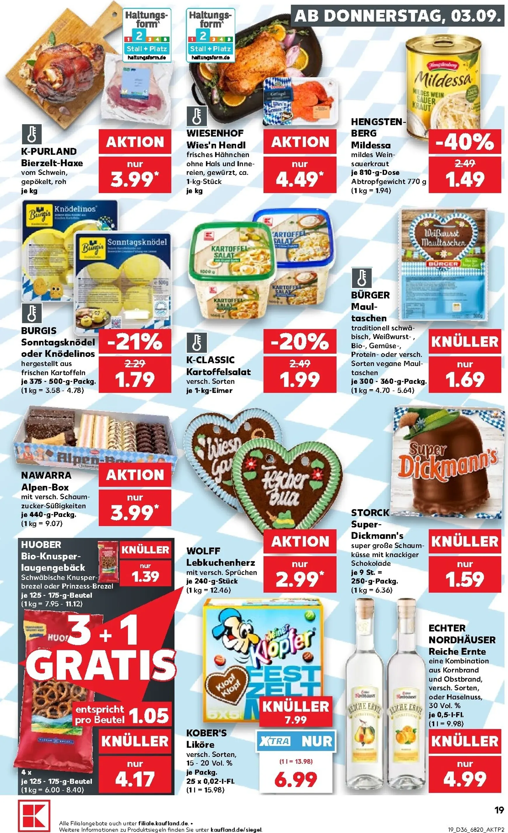 Neuer Kaufland Prospekt – von Donnerstag 03.09.2026 bis Mittwoch 09.09.2026 von 3. September bis 9. September 2026 - Prospekt seite 20