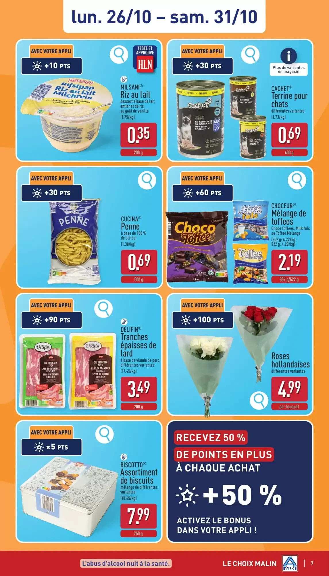 ALDI Dépliant del 26 al 31 de octubre van 26 oktober tot 31 oktober 2026 - folder pagina 7