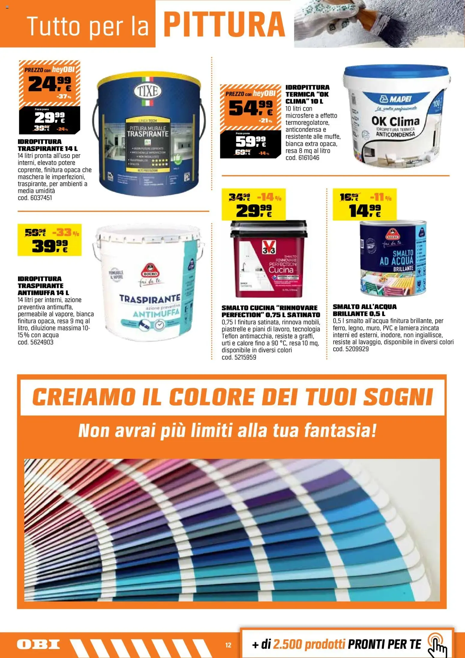 Nuovo OBI volantino dal 15/10/2026 > offerte anteprima 🛍️ da 15 ottobre a 8 novembre di 2026 - Pagina del volantino 12