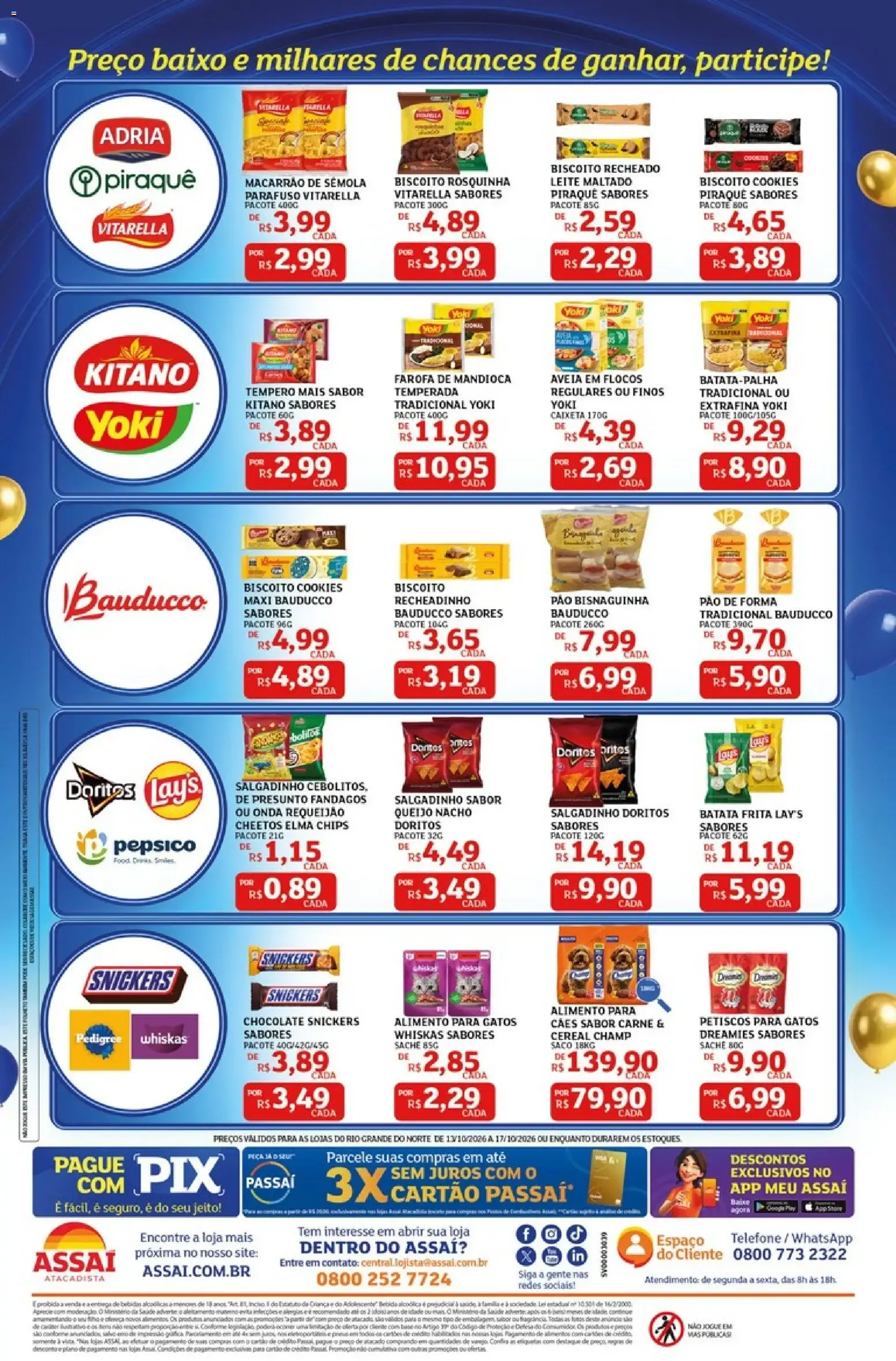 Encarte de Assaí Atacadista ofertas - RN de 13/10/2026 | Promoções Online 13 de outubro até 17 de outubro 2026 - Pagina 4