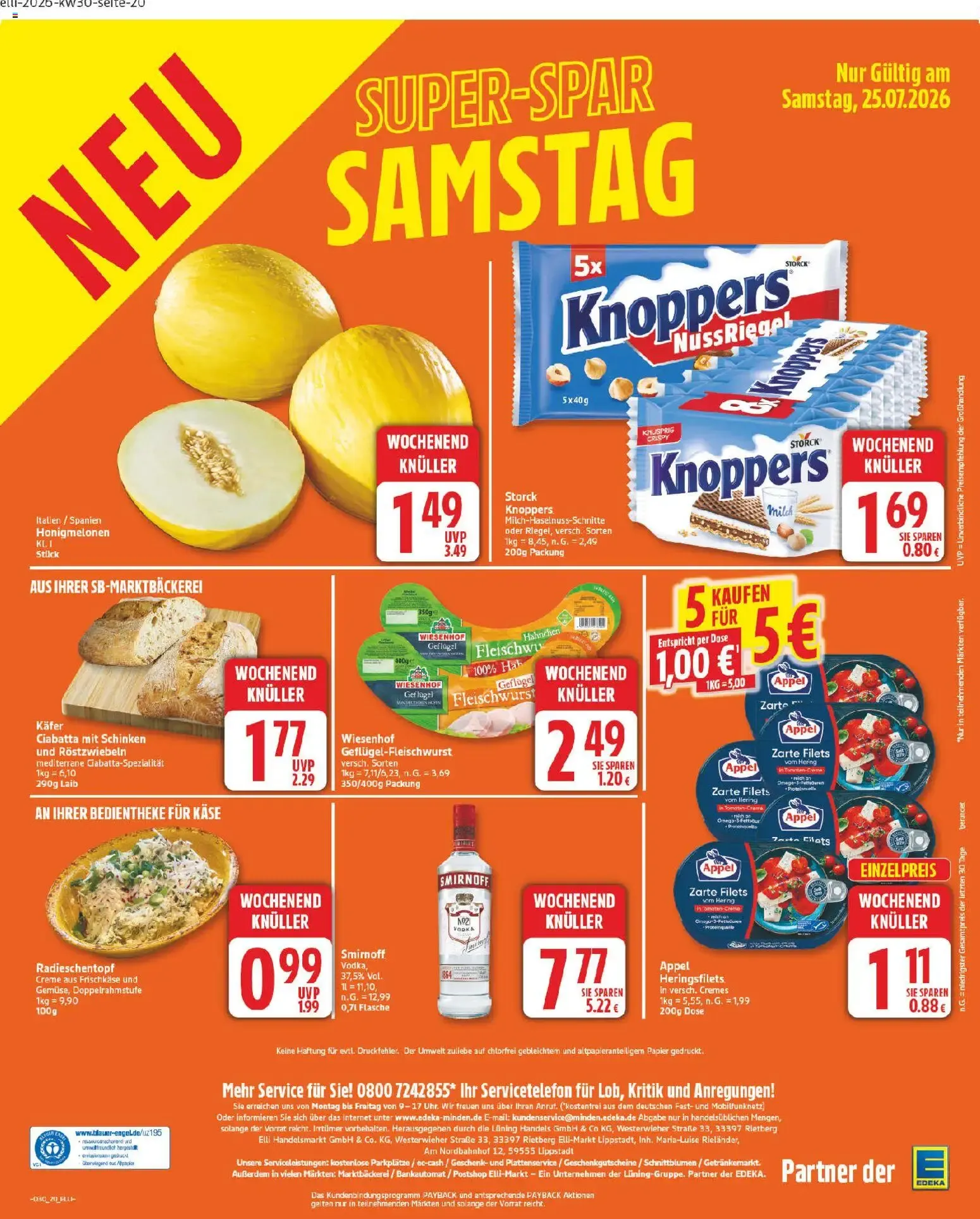 Elli Markt Prospekt vom 20.07.2026 – Angebote online von 20. Juli bis 25. Juli 2026 - Prospekt seite 20