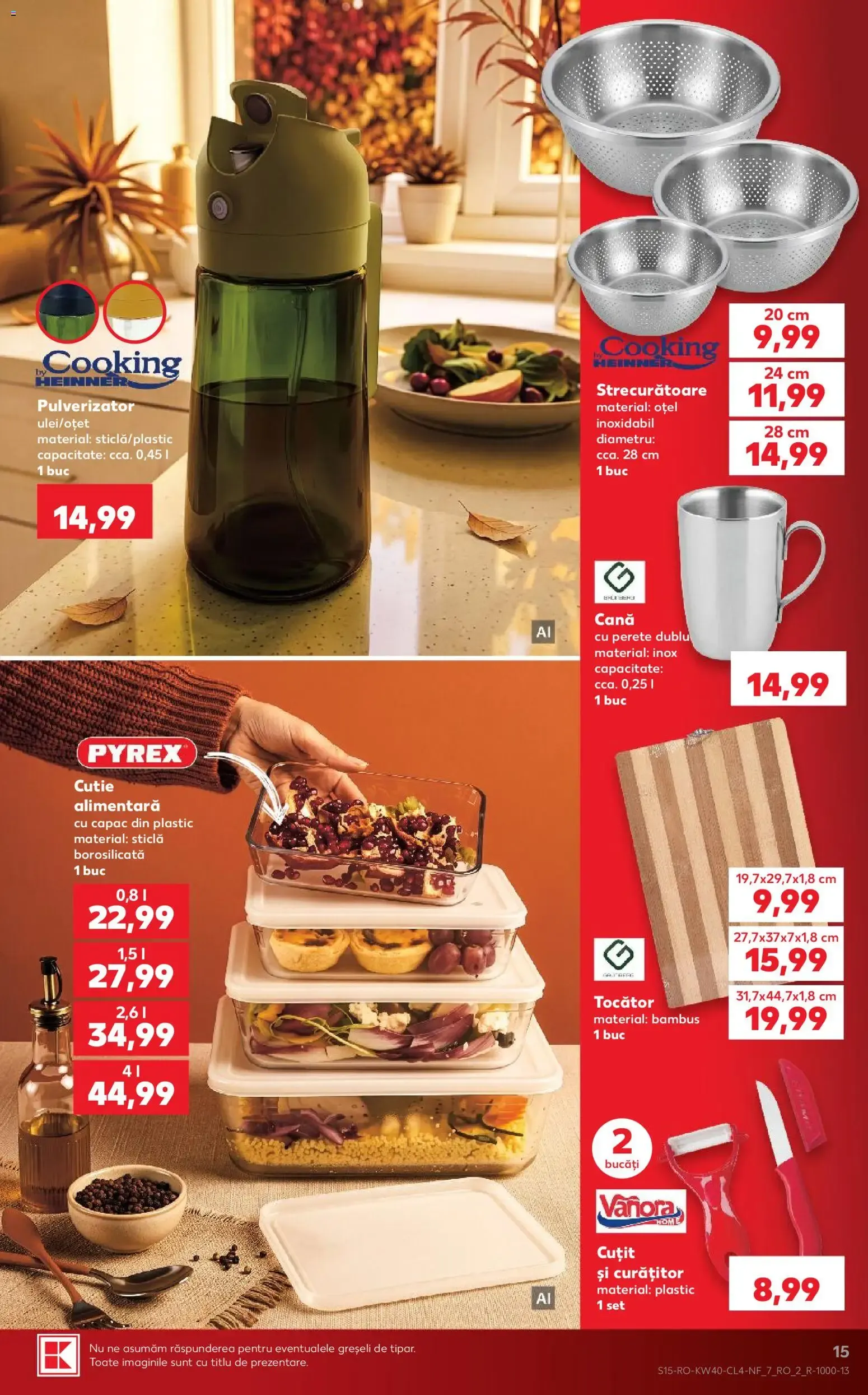 Catalog Kaufland Catalog Nonfood 30.09.2026 - Revista si Oferta de la 30 septembrie până la 6 octombrie 2026 - Revista Pagina 15