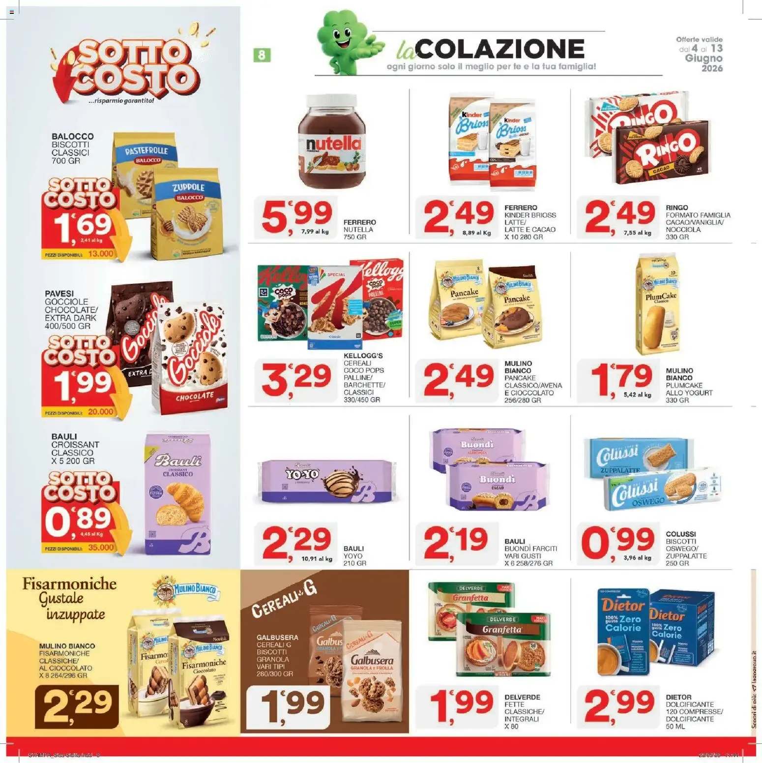 Nuovo SISA volantino dal 04/06/2026 > offerte anteprima 🛍️ da 4 giugno a 13 giugno di 2026 - Pagina del volantino 8
