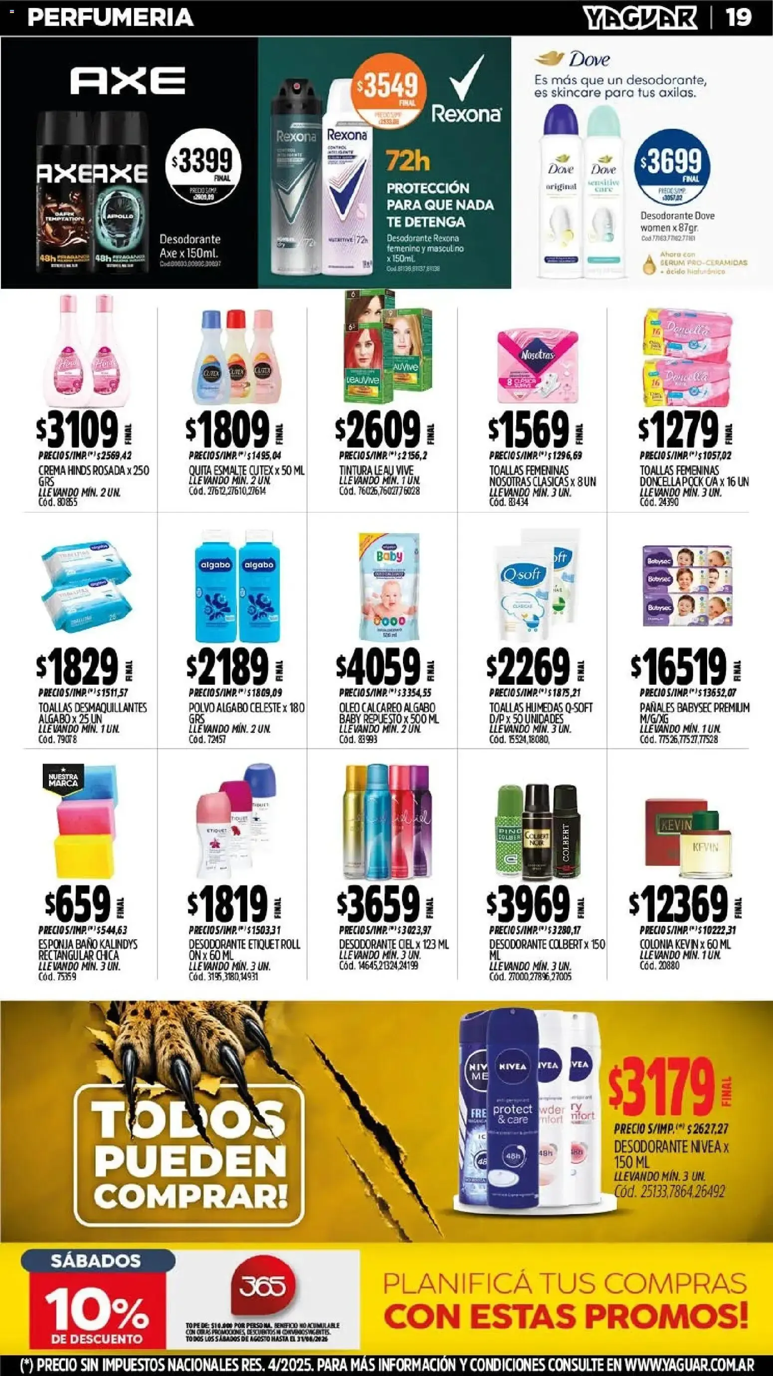 Ofertas de Yaguar - Oferta Semanal Santa Fé del 03/08/2026 - 09/08/2026 3 de agosto al 9 de agosto 2026 - Página 20 del catálogo