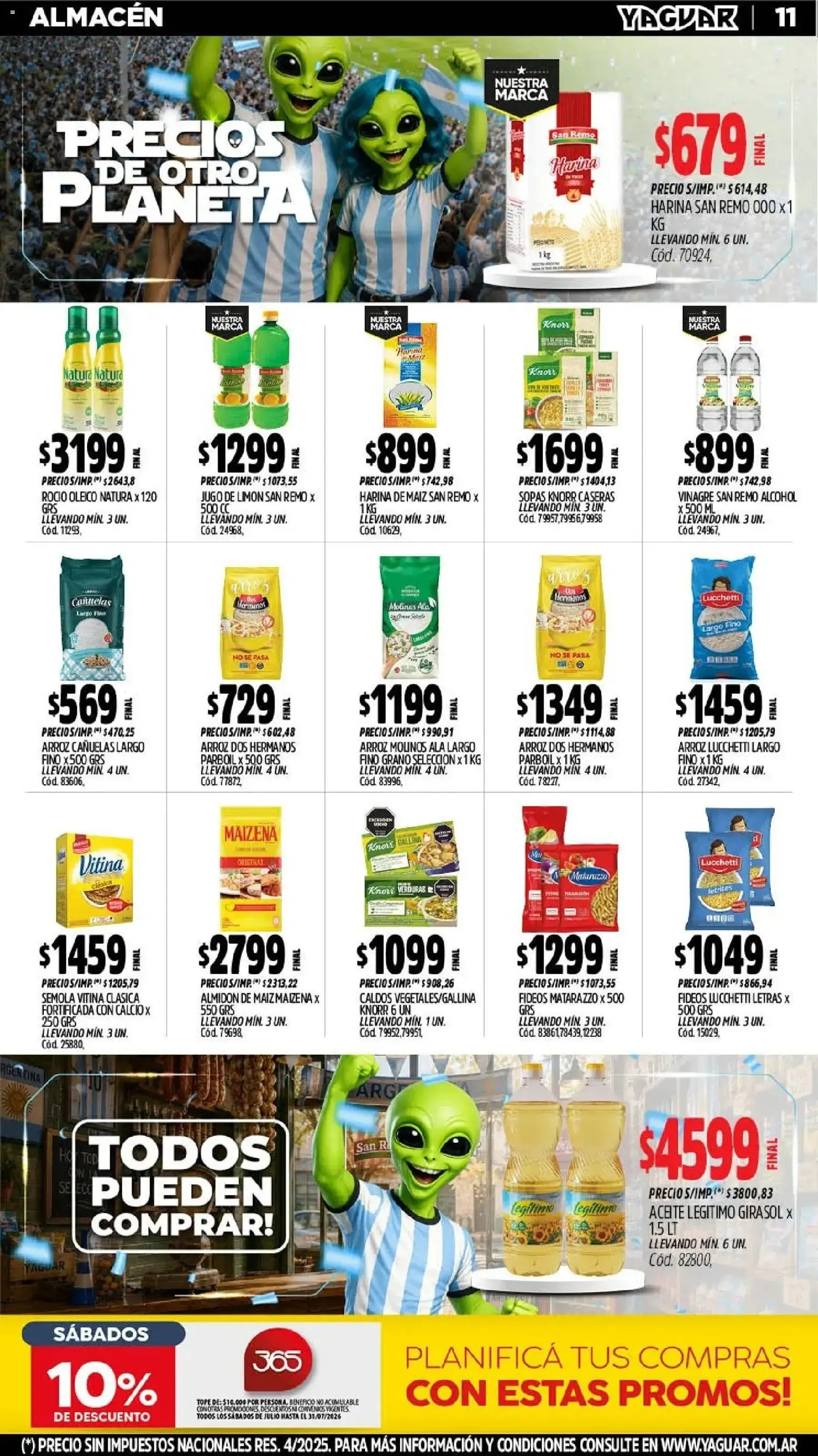 Ofertas de Yaguar - Oferta Semanal Neuquen del 13/07/2026 - 19/07/2026 13 de julio al 19 de julio 2026 - Página 12 del catálogo