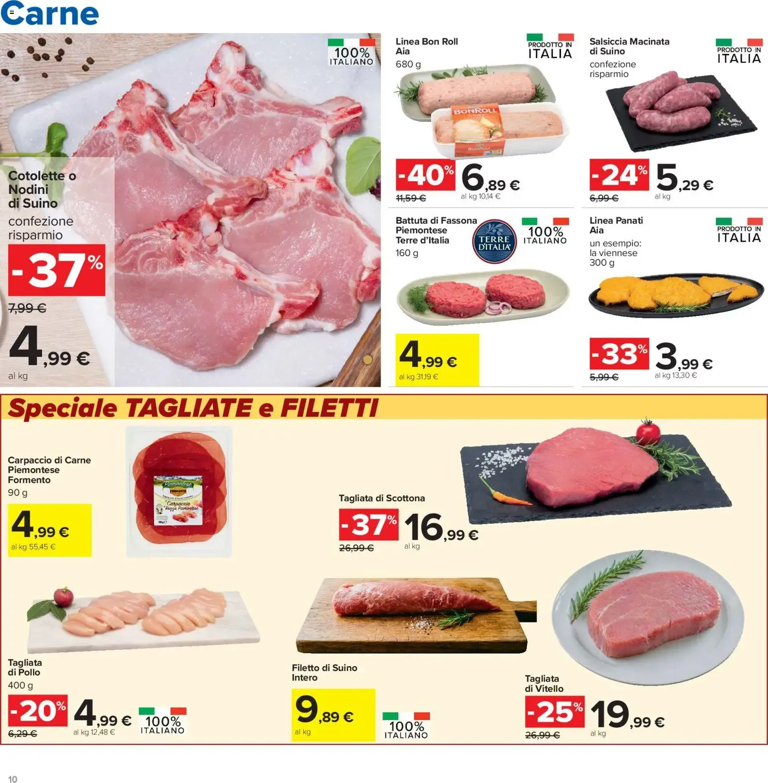 Nuovo Carrefour volantino Iper - Roma dal 16/06/2026 > offerte anteprima 🛍️ da 16 giugno a 29 giugno di 2026 - Pagina del volantino 10