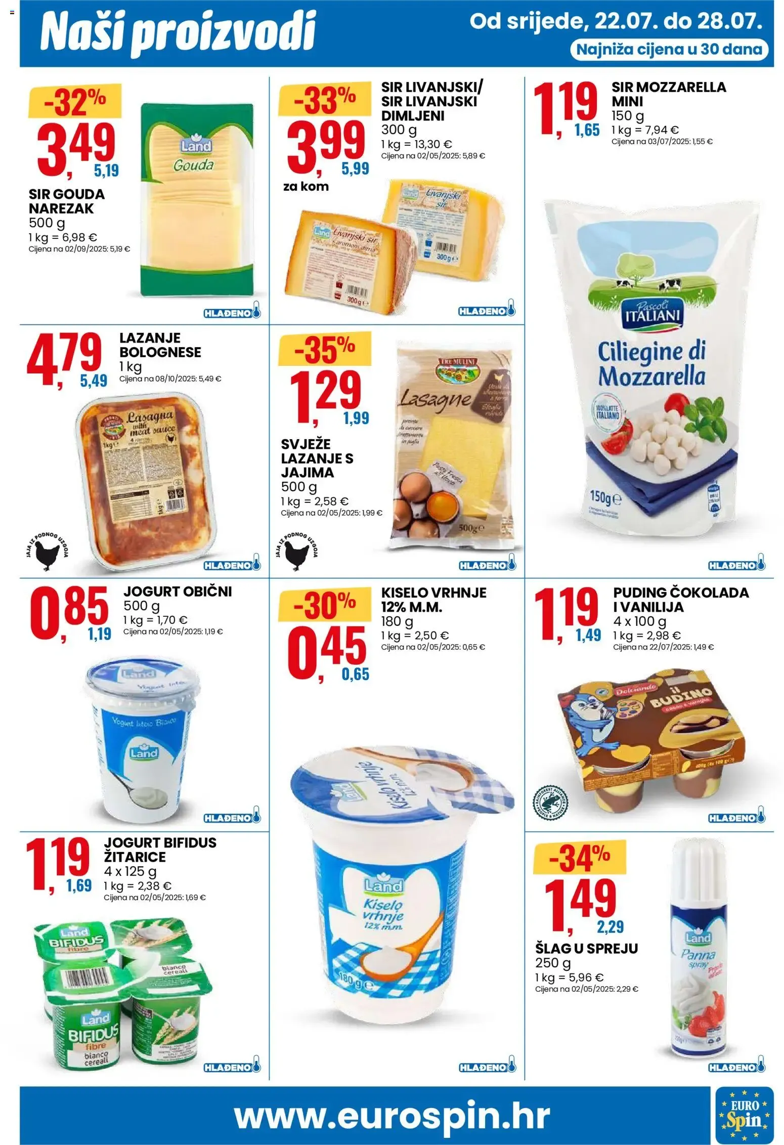 Katalog Eurospin Katalog novi od 22.07.2026 na listanje > letak digitalni od 22. srpnja do 28. srpnja 2026. - Pregled Stranica 3