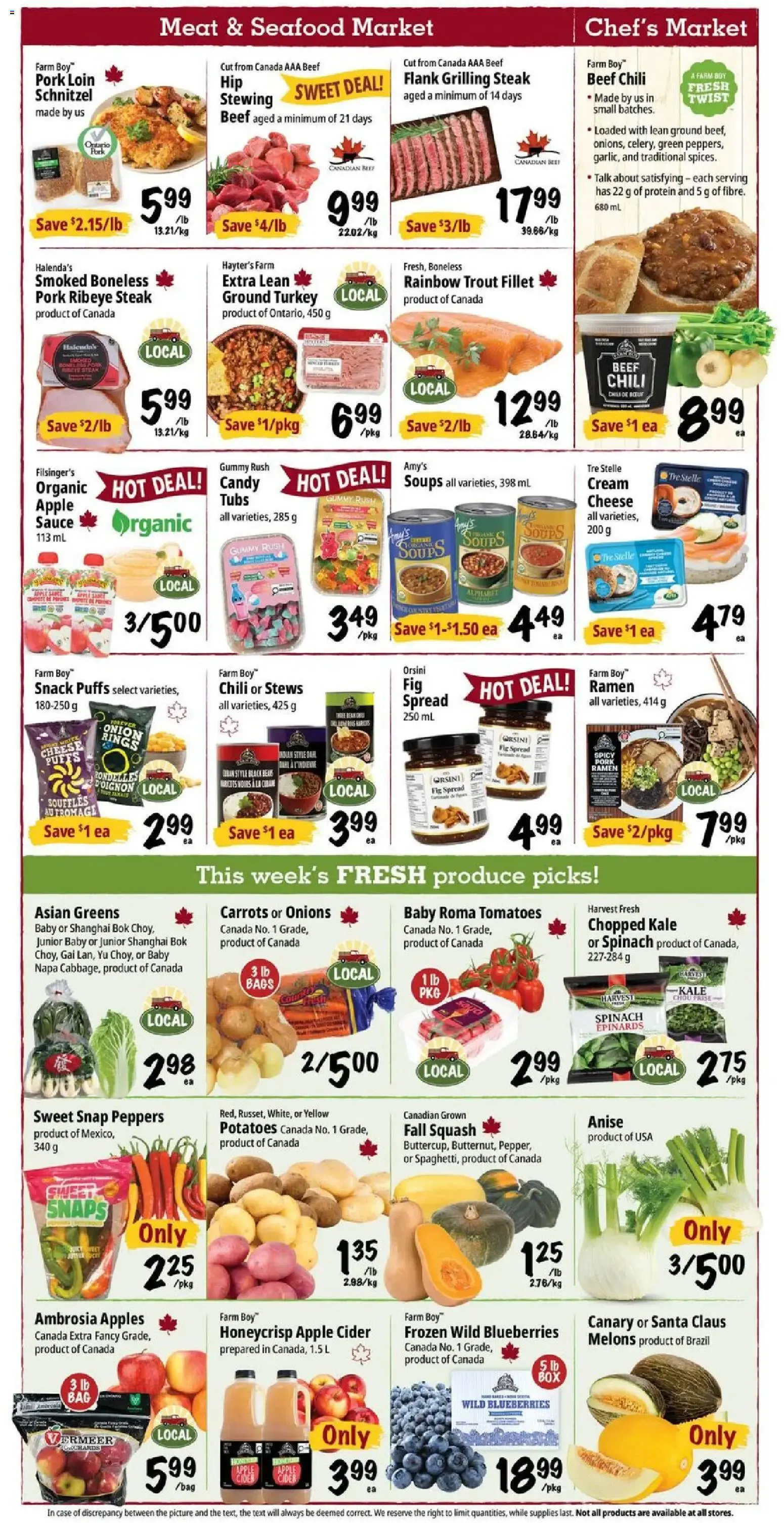 Farm Boy weekly flyer / circulaire from Oct 22, 2026 > weekly specials & deals from October 22 to October 28 2026 - flyer page 2