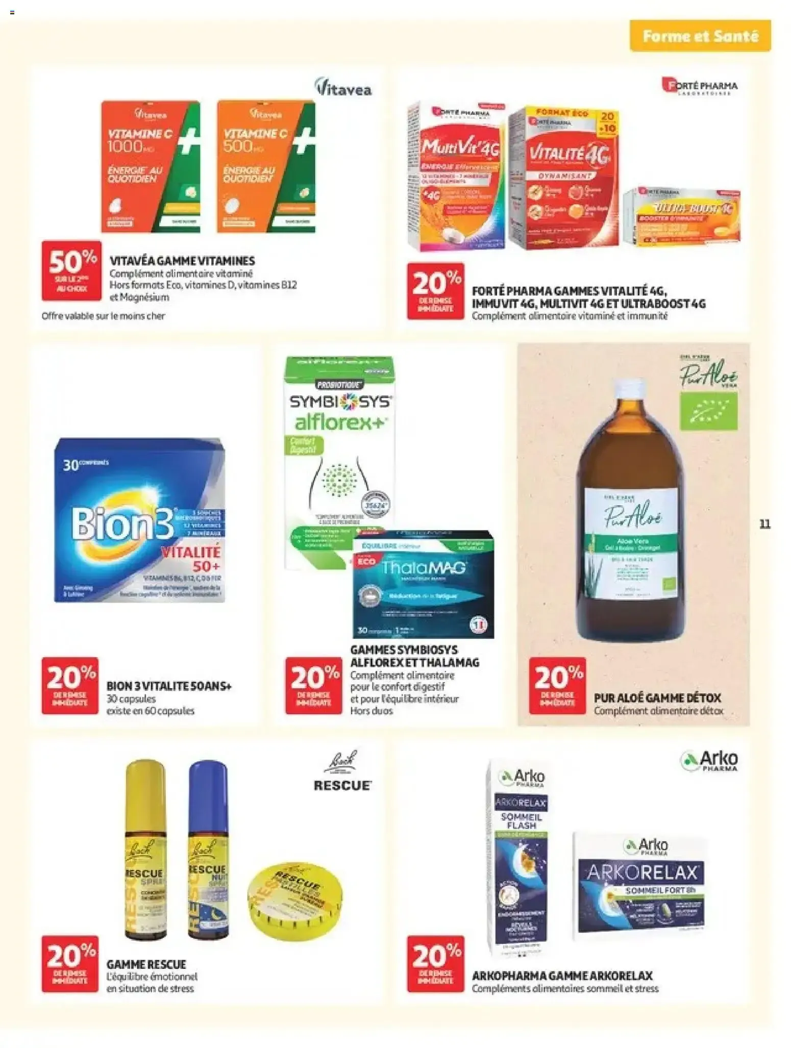 Auchan Parapharmacie, beauté à partir du 01/09/2026 - promo en ligne du 1 septembre au 27 septembre 2026 - Catalogue page 11