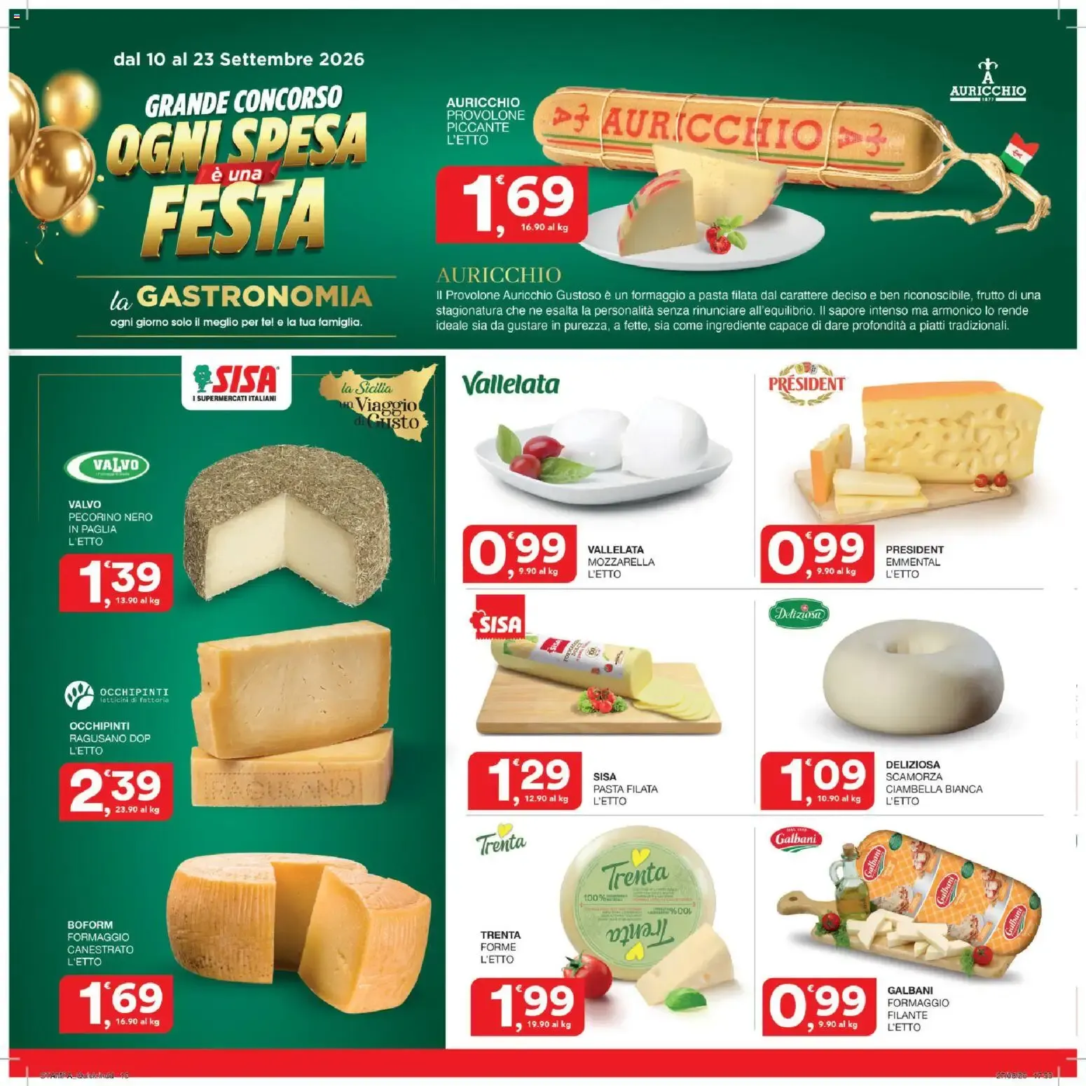 GRANDE CONCORSO OGNI SPESA è una FESTA da 10 settembre a 23 settembre di 2026 - Pagina del volantino 10