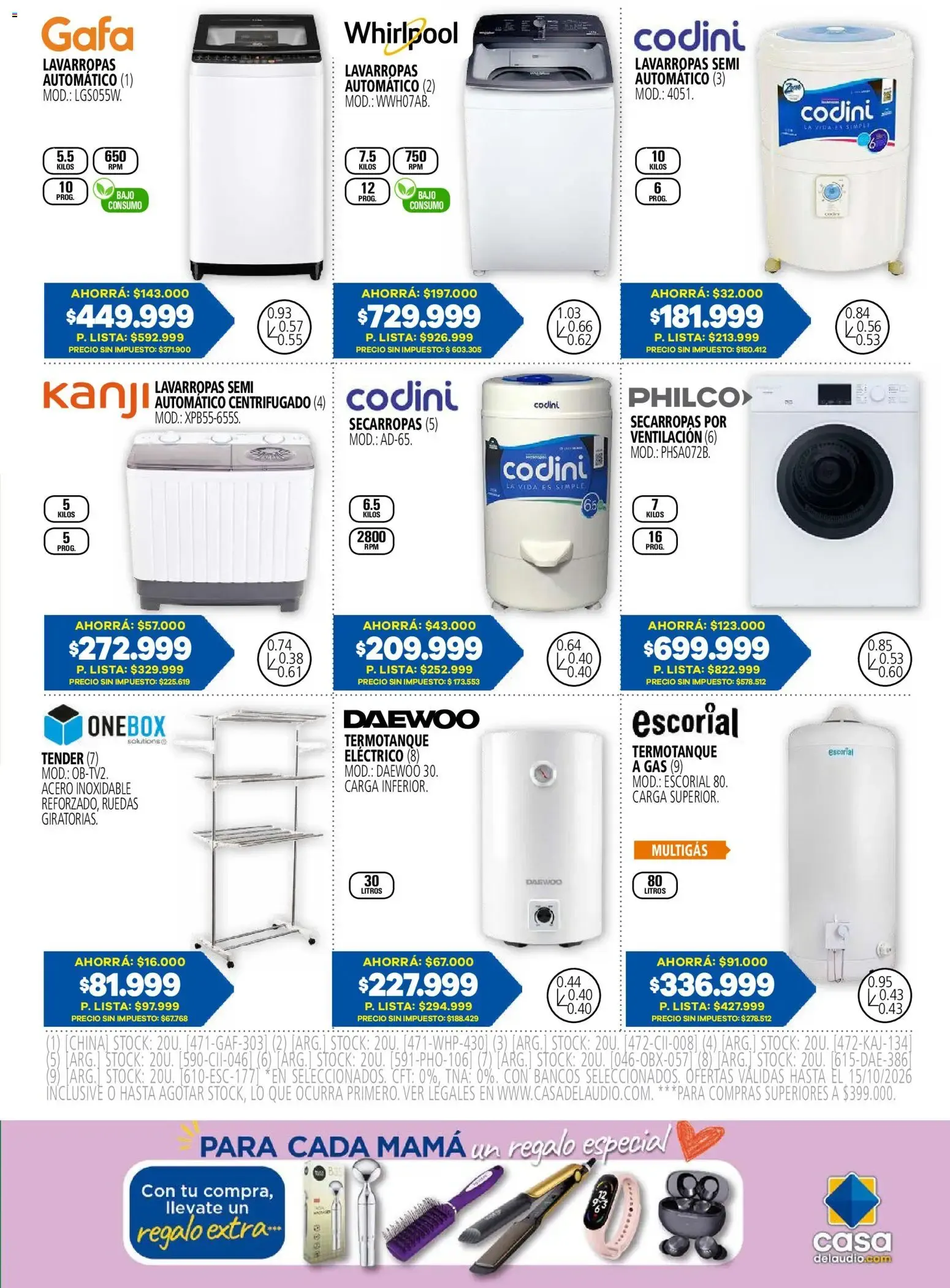 Ofertas de Casa del Audio: Para cada mamá, un regalo especial 1 de octubre al 15 de octubre 2026 - Página 25 del catálogo