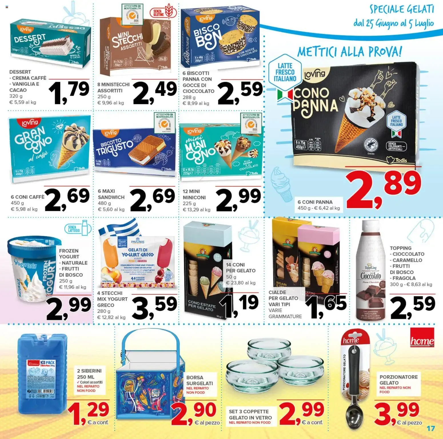 Nuovo Todis volantino Lazio dal 25/06/2026 > offerte anteprima 🛍️ da 25 giugno a 5 luglio di 2026 - Pagina del volantino 17