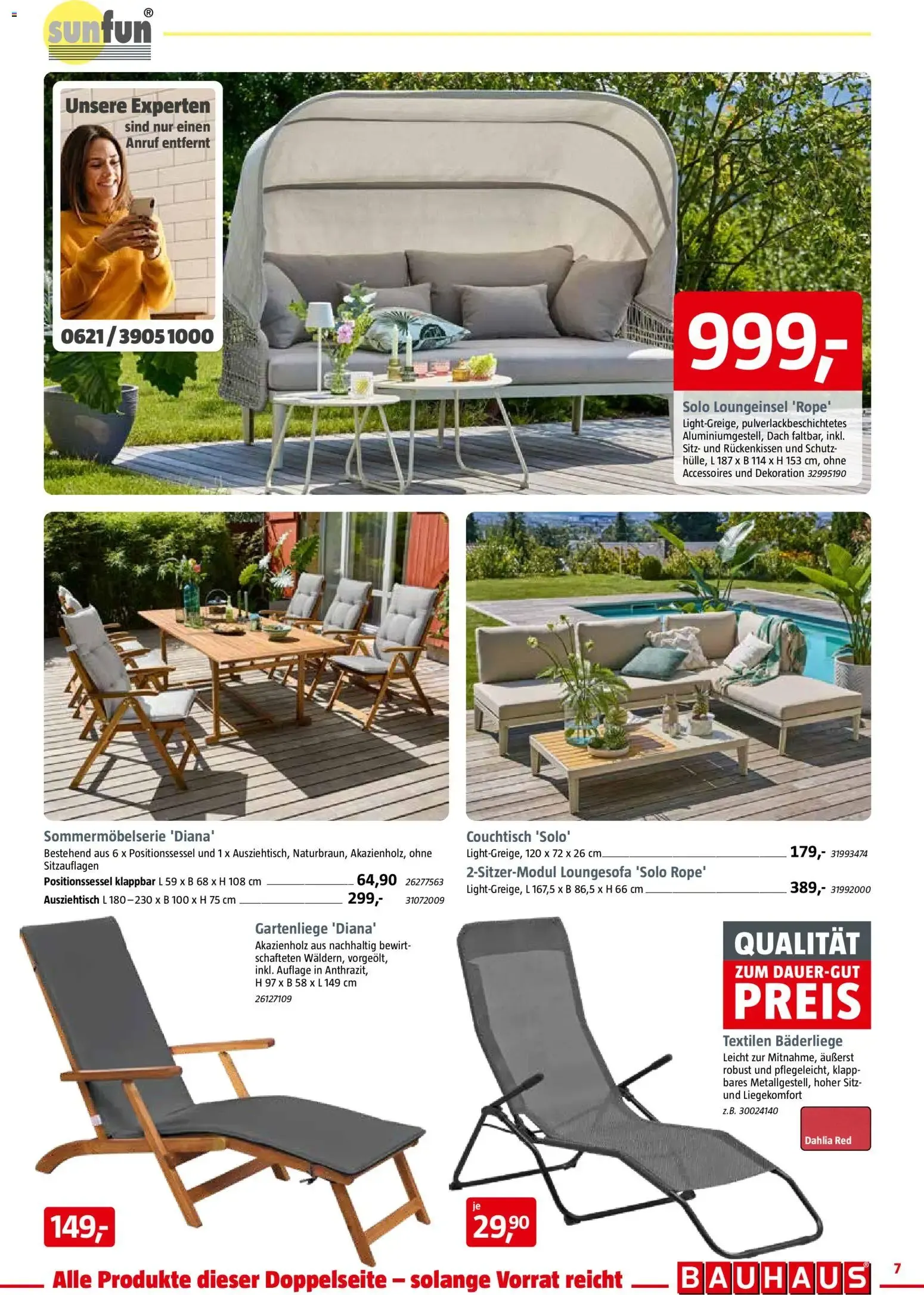 Bauhaus Prospekt (ab 30.05.2026) zum Blättern von 30. Mai bis 13. Juni 2026 - Prospekt seite 7