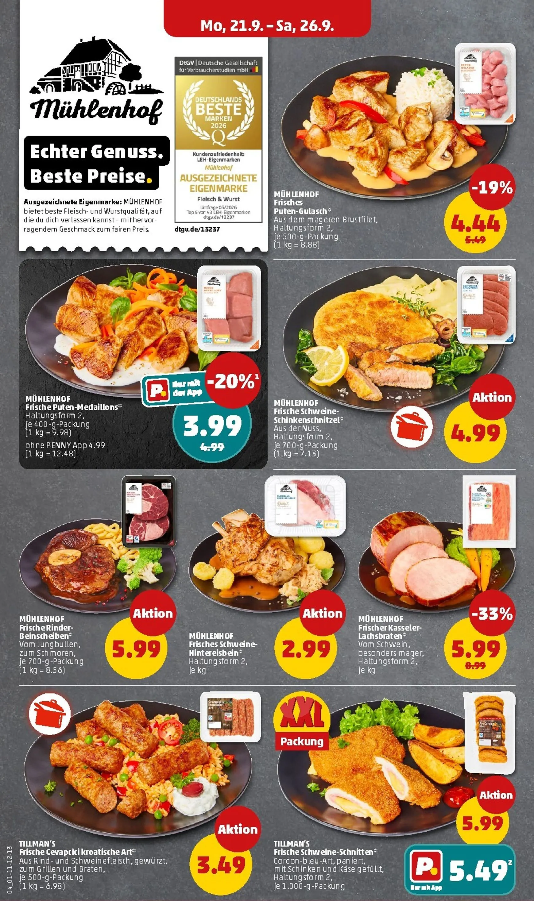 PENNY Prospekt nächste Woche – von Montag 21.09.2026 bis Samstag 26.09.2026 von 21. September bis 26. September 2026 - Prospekt seite 6