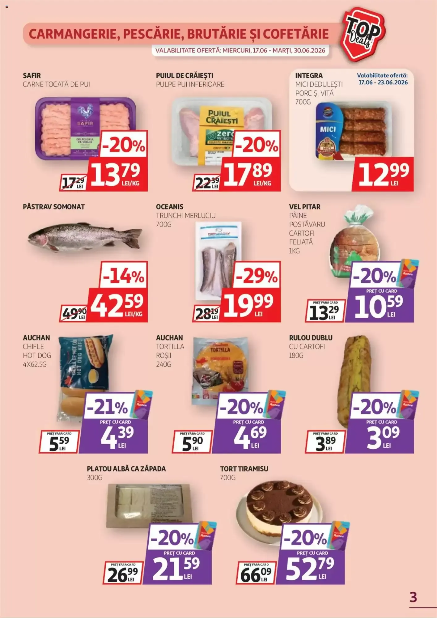 Catalog Auchan: 20 Aniversario y Ofertas Diarias de la 17 iunie până la 30 iunie 2026 - Revista Pagina 3