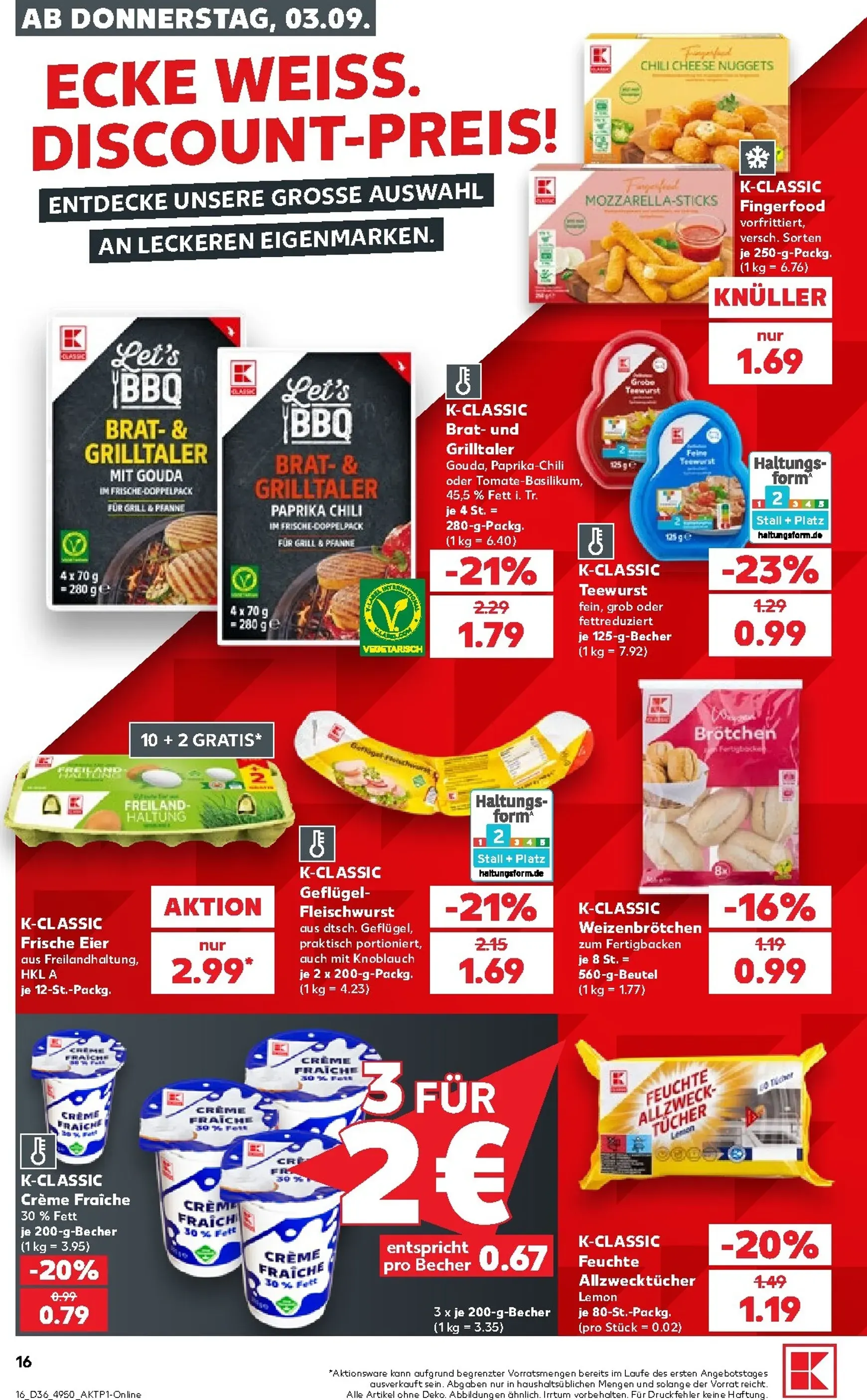 Neuer Kaufland Prospekt – von Donnerstag 03.09.2026 bis Mittwoch 09.09.2026 von 3. September bis 9. September 2026 - Prospekt seite 17