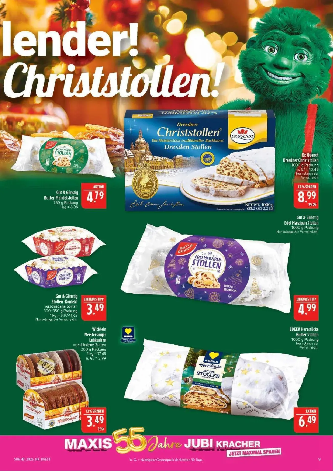 Marktkauf App: Scannen & Clever Sparen von 19. Oktober bis 24. Oktober 2026 - Prospekt seite 9