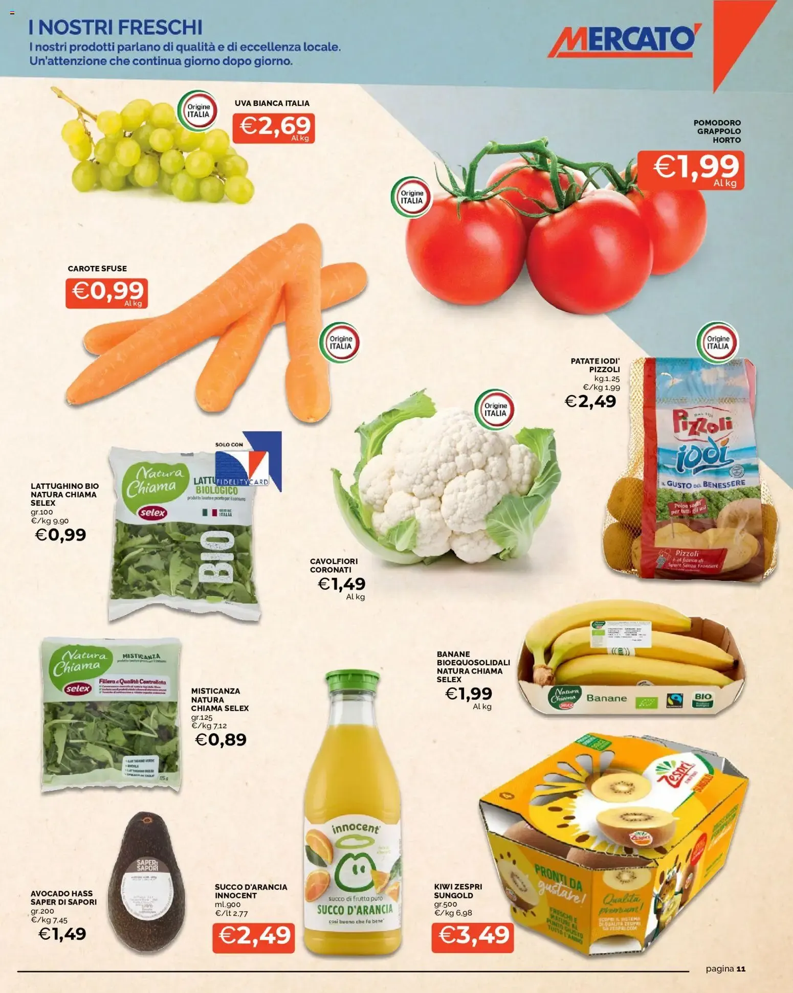 Mercatò volantino dal 01/10/2026 - online Offerte da 1 ottobre a 10 ottobre di 2026 - Pagina del volantino 11