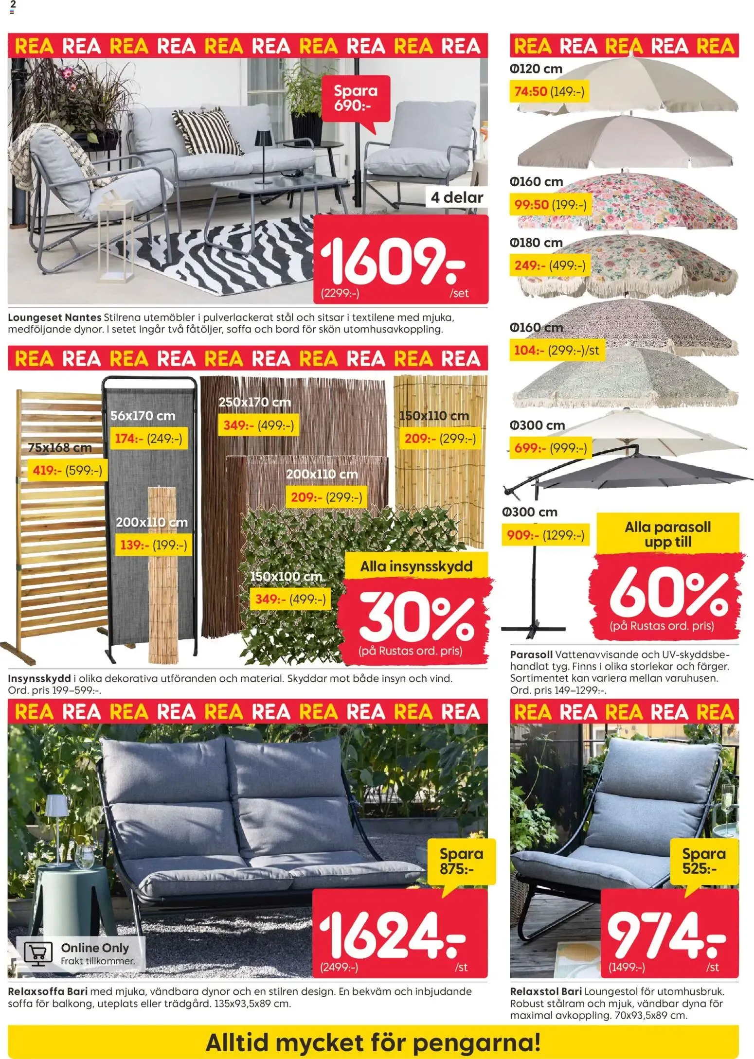 Rusta erbjudanden från 06/07/2026 - 12/07/2026 > Reklamblad nuvarande rabatter från 6 juli till 12 juli 2026 - Reklamblad sidor 2