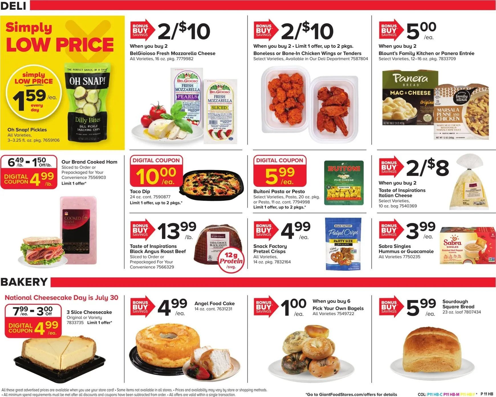 Weekly ad Current The Giant Company leaflet valid from Friday 07/24/2026 to Thursday 07/30/2026 from July 24 to July 30 2026 - Page 13